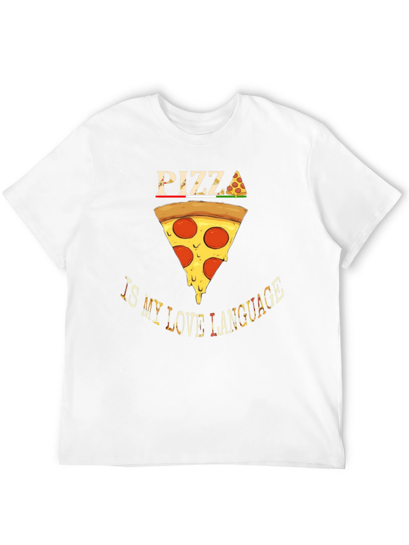 Pizza is My Love Language Graphic Tee