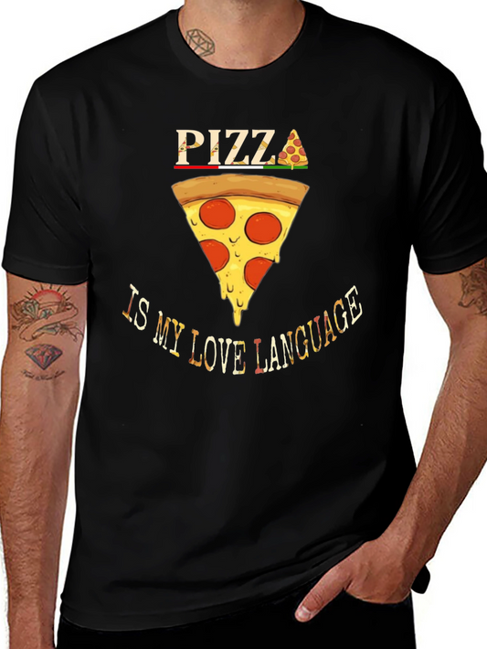 Pizza is My Love Language Graphic Tee
