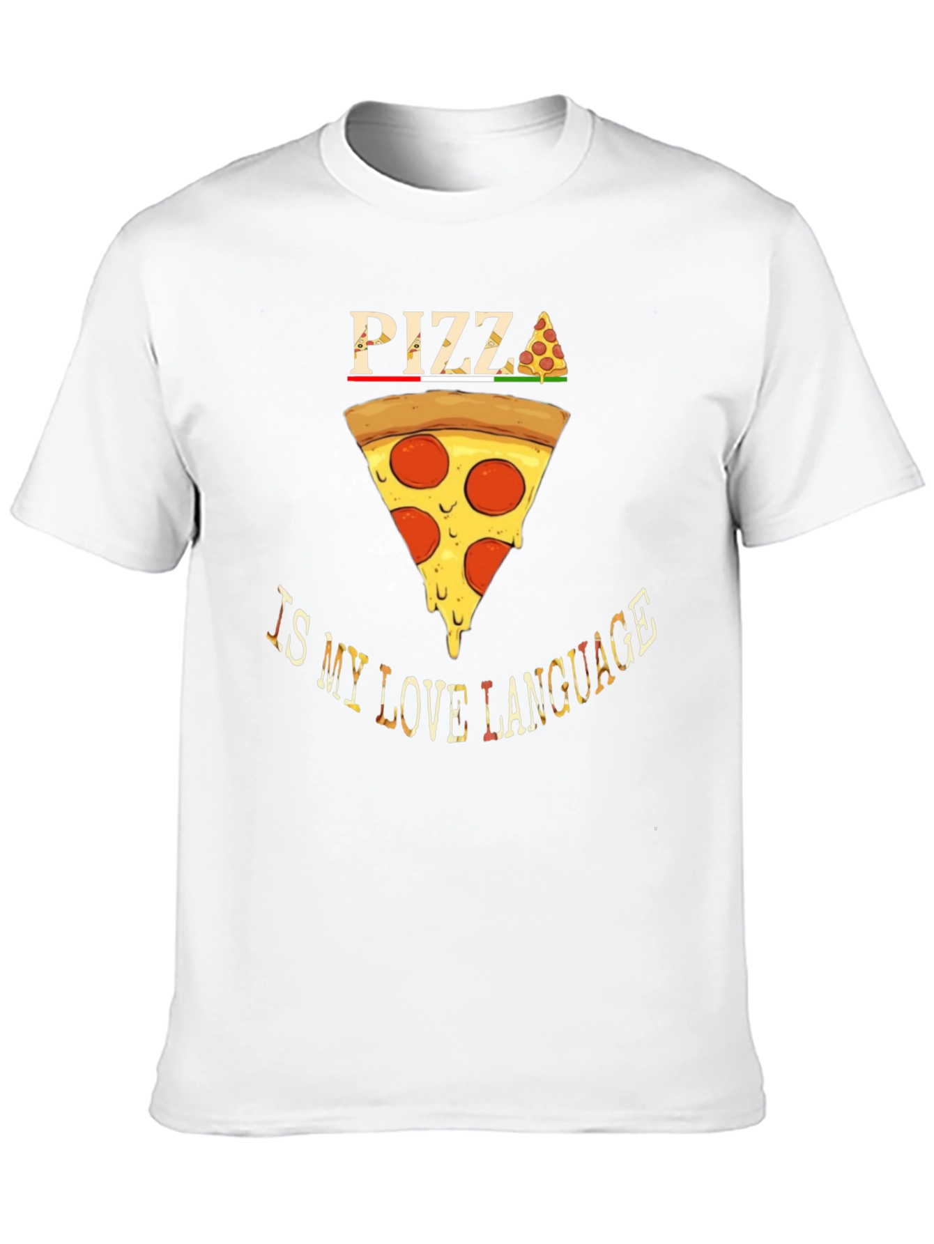 Pizza is My Love Language Graphic Tee