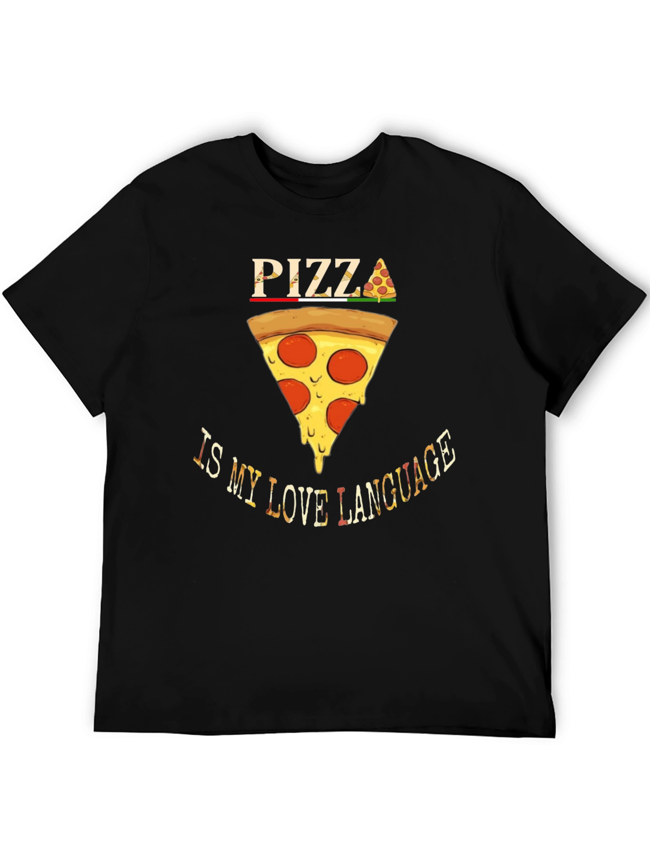 Pizza is My Love Language Graphic Tee