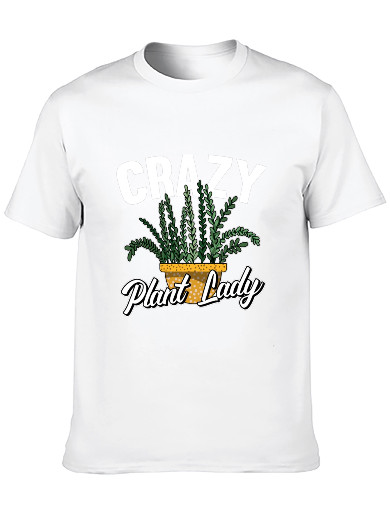 Crazy Plant Lady Graphic T-Shirt