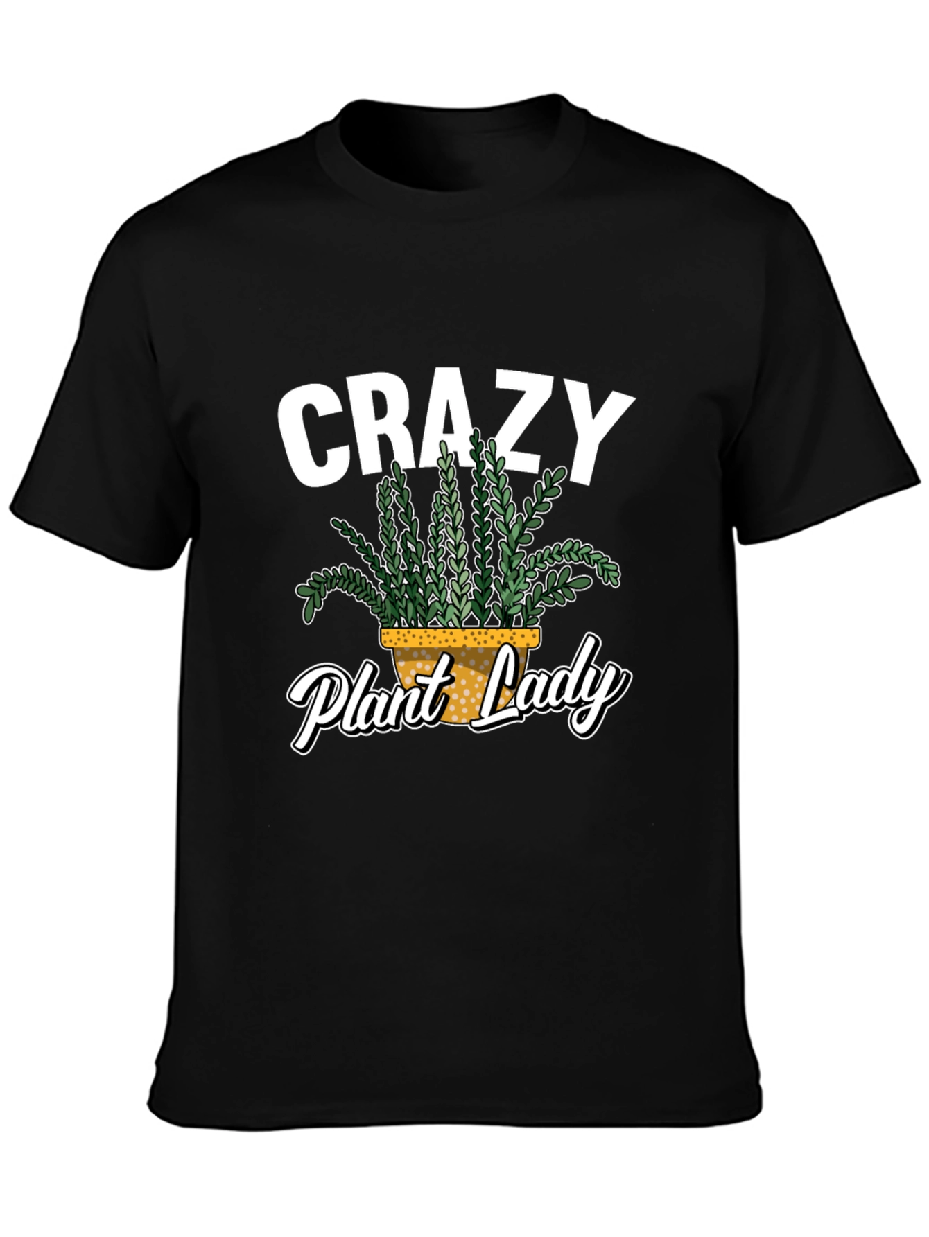 Crazy Plant Lady Graphic T-Shirt