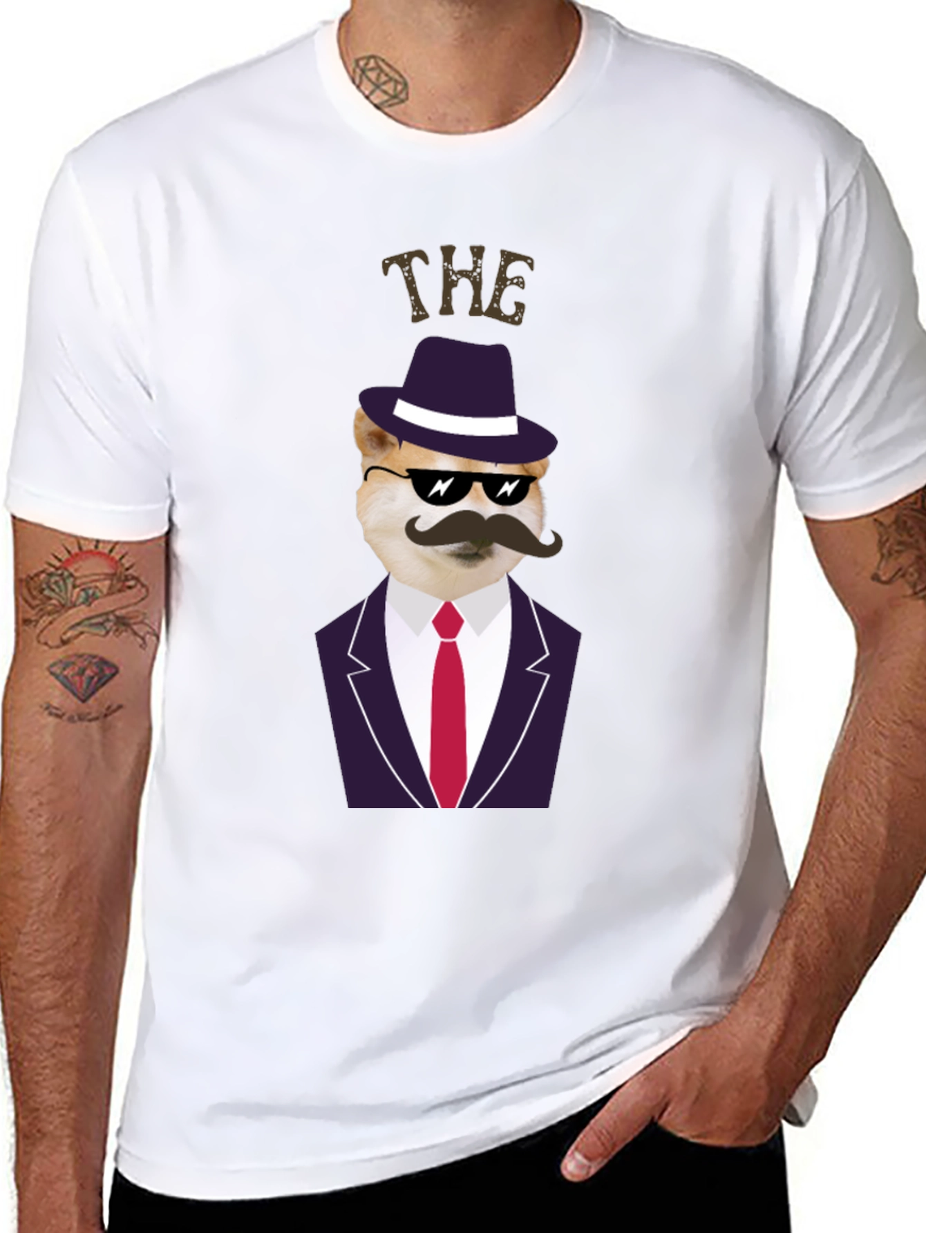 Dapper Doge T-Shirt: The Boss