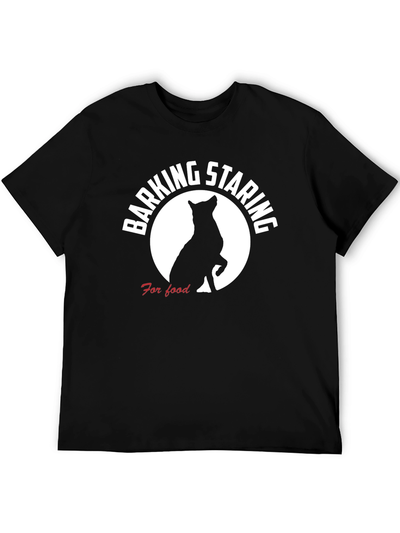 Barking Staring For Food Dog T-Shirt