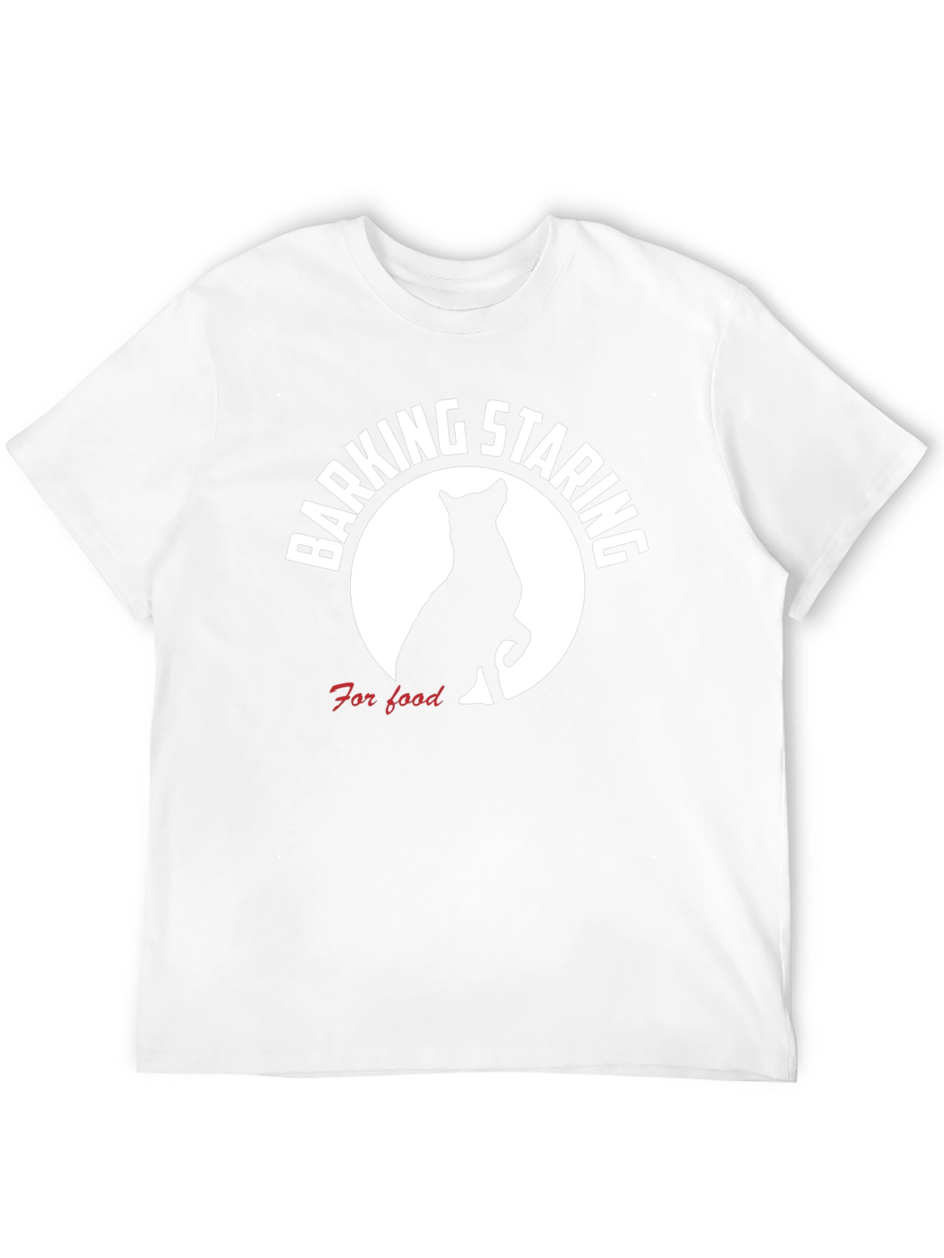 Barking Staring For Food Dog T-Shirt