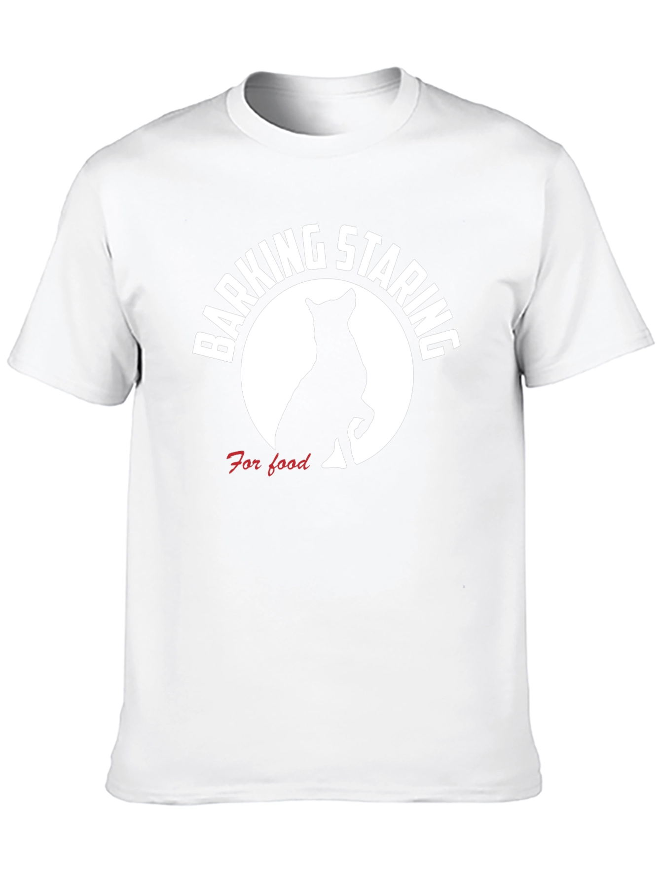 Barking Staring For Food Dog T-Shirt