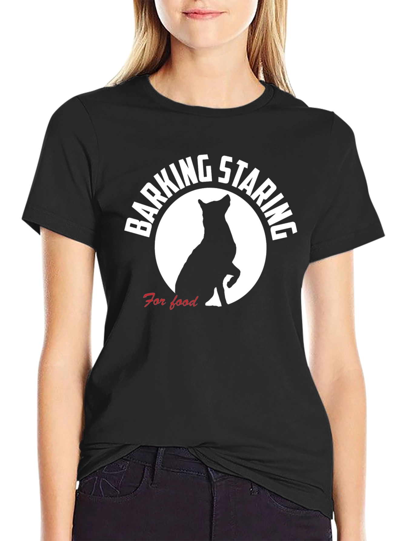 Barking Staring For Food Dog T-Shirt