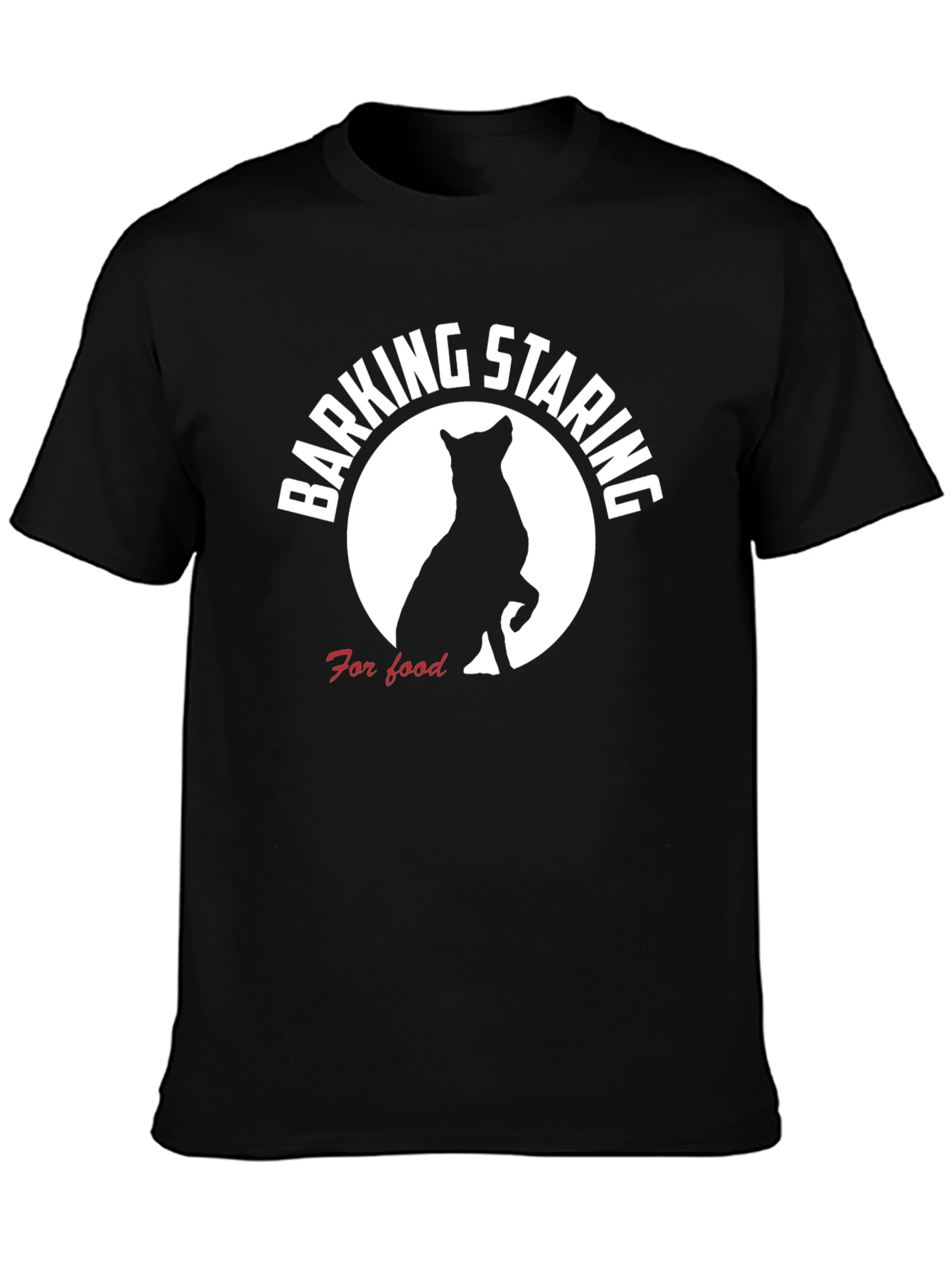 Barking Staring For Food Dog T-Shirt