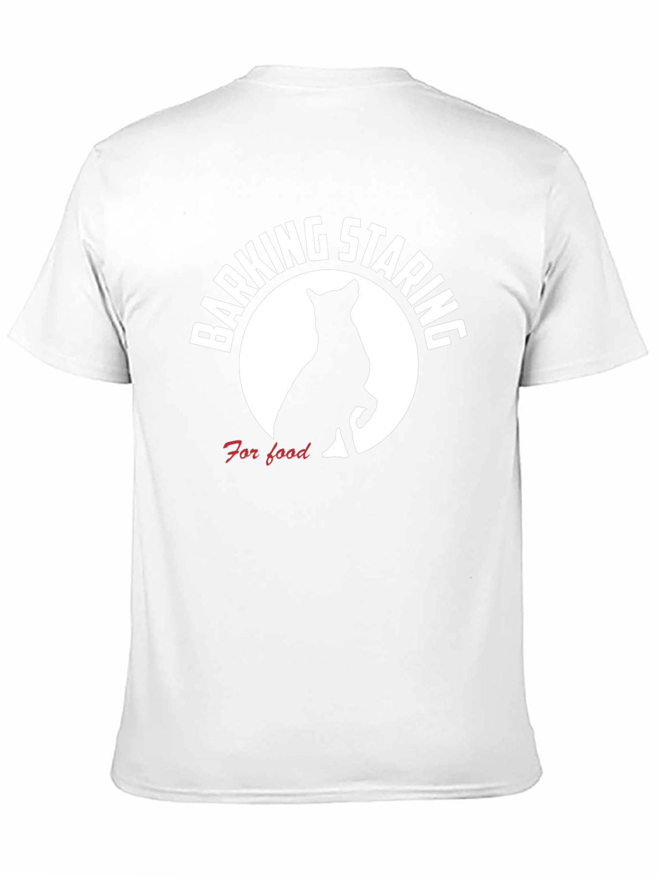 Barking Staring For Food Dog T-Shirt
