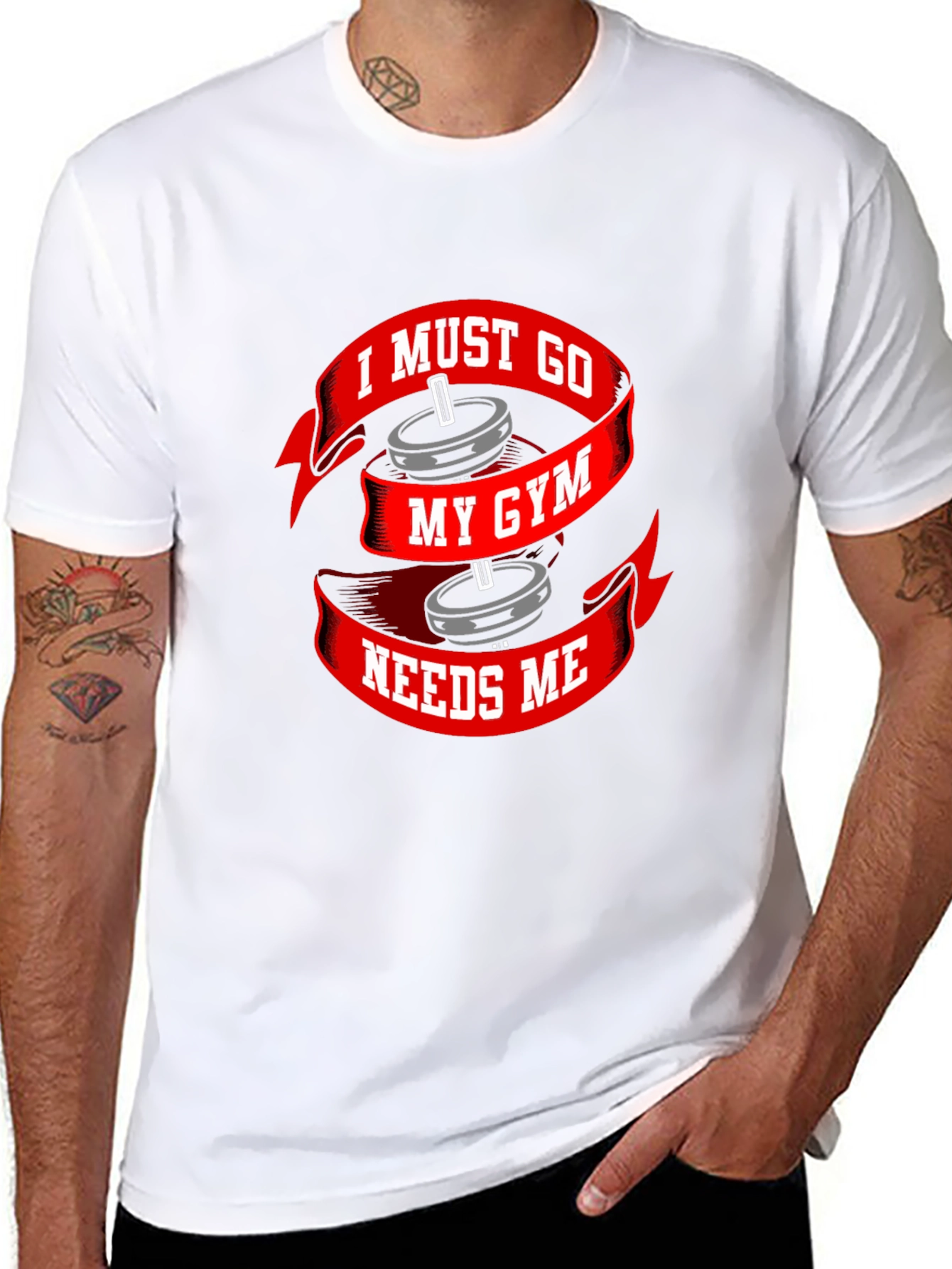 I Must Go My Gym Needs Me T-Shirt