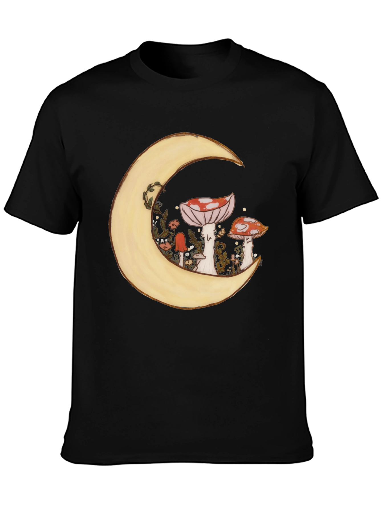 Mushroom Moon Graphic Tee