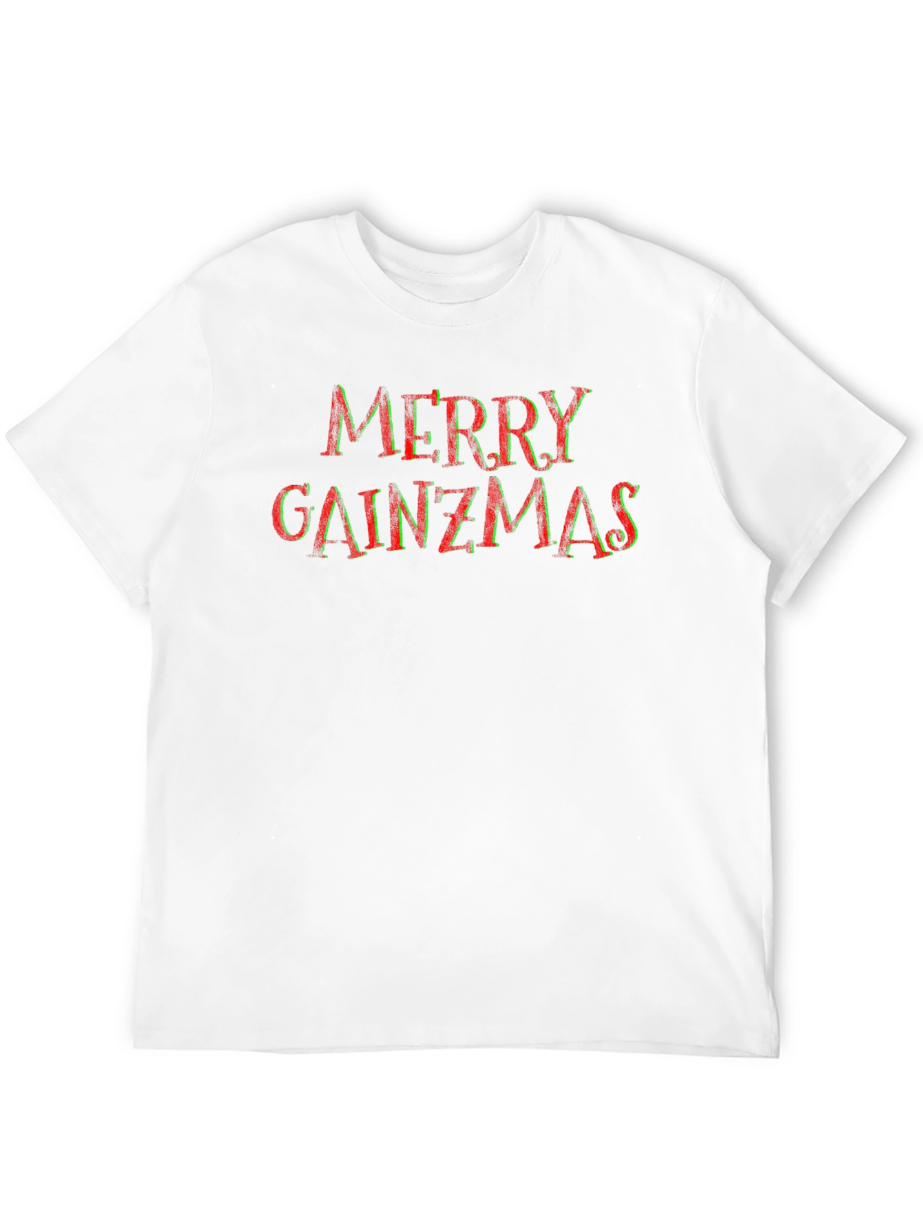 Merry Gainzmas Black T-Shirt - Fitness Holiday Apparel