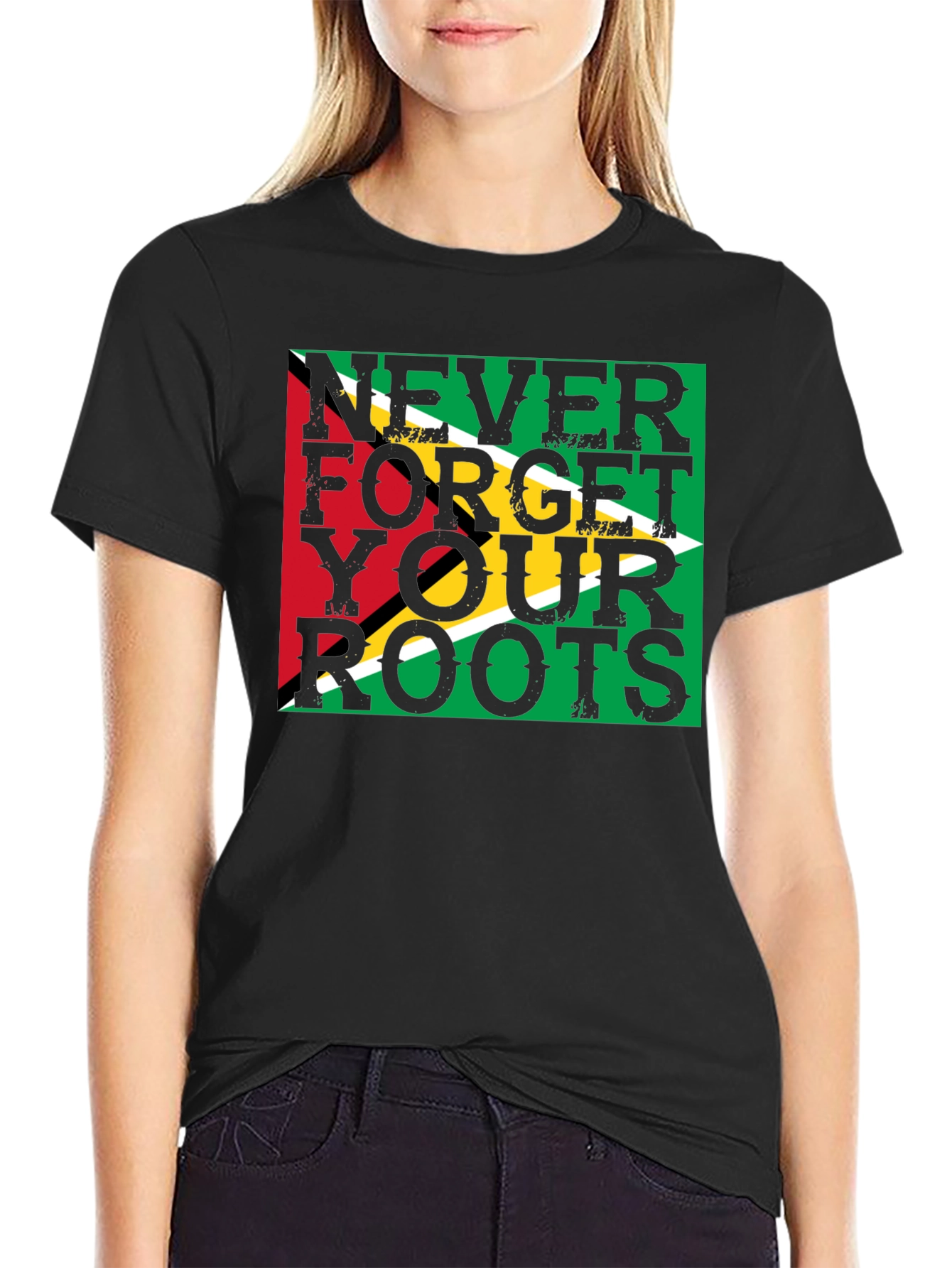 Guyana Roots T-Shirt - Never Forget