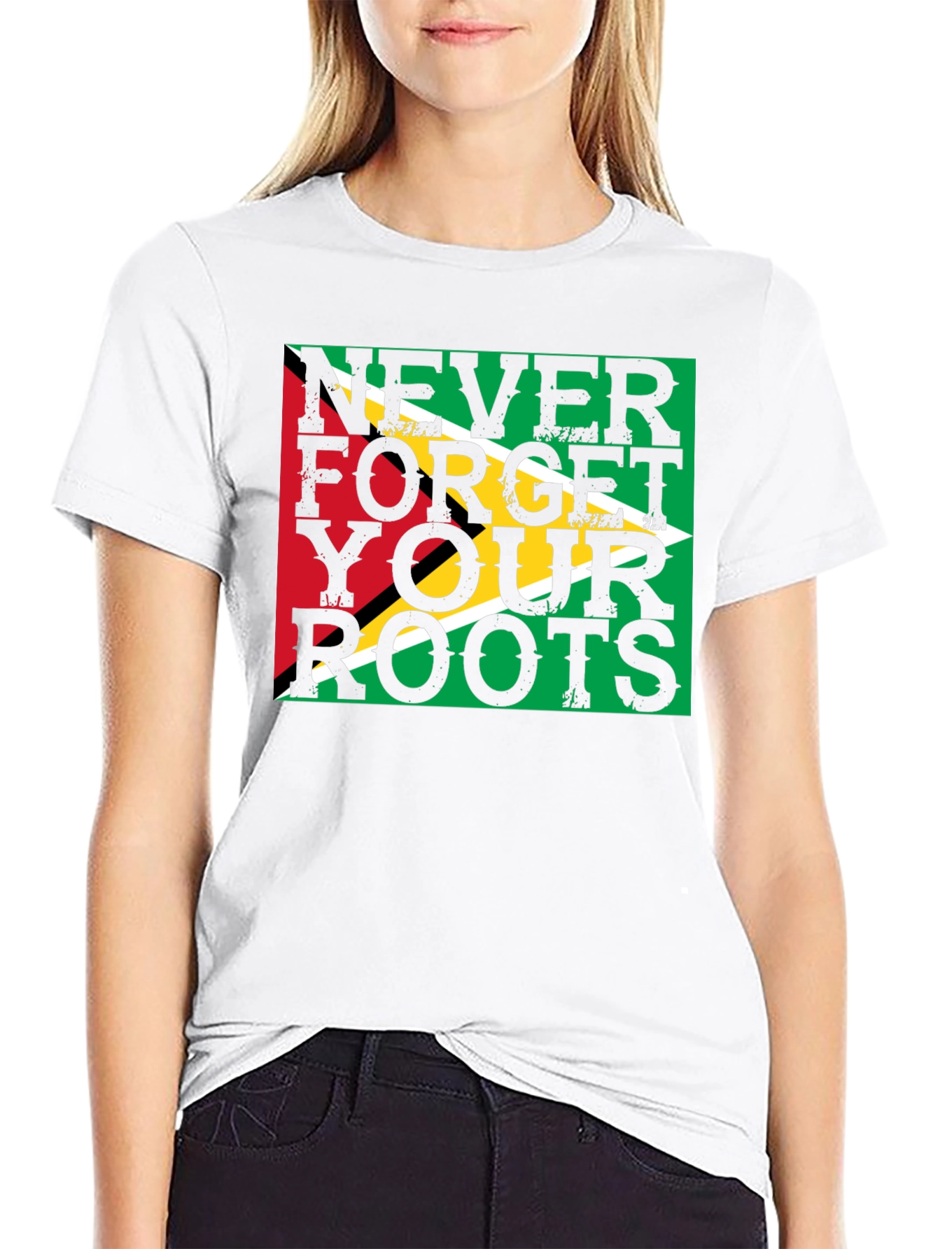 Guyana Roots T-Shirt - Never Forget
