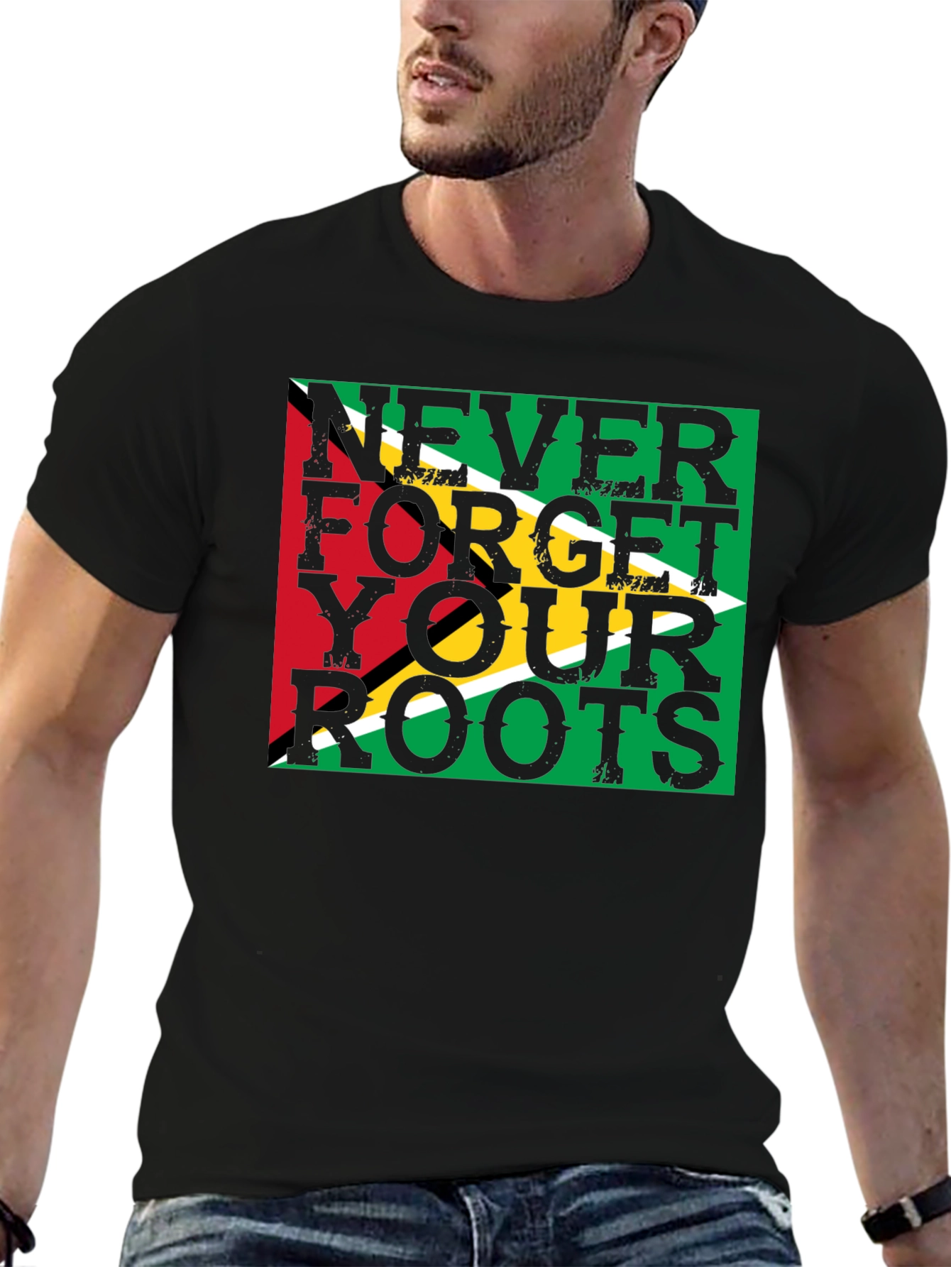 Guyana Roots T-Shirt - Never Forget