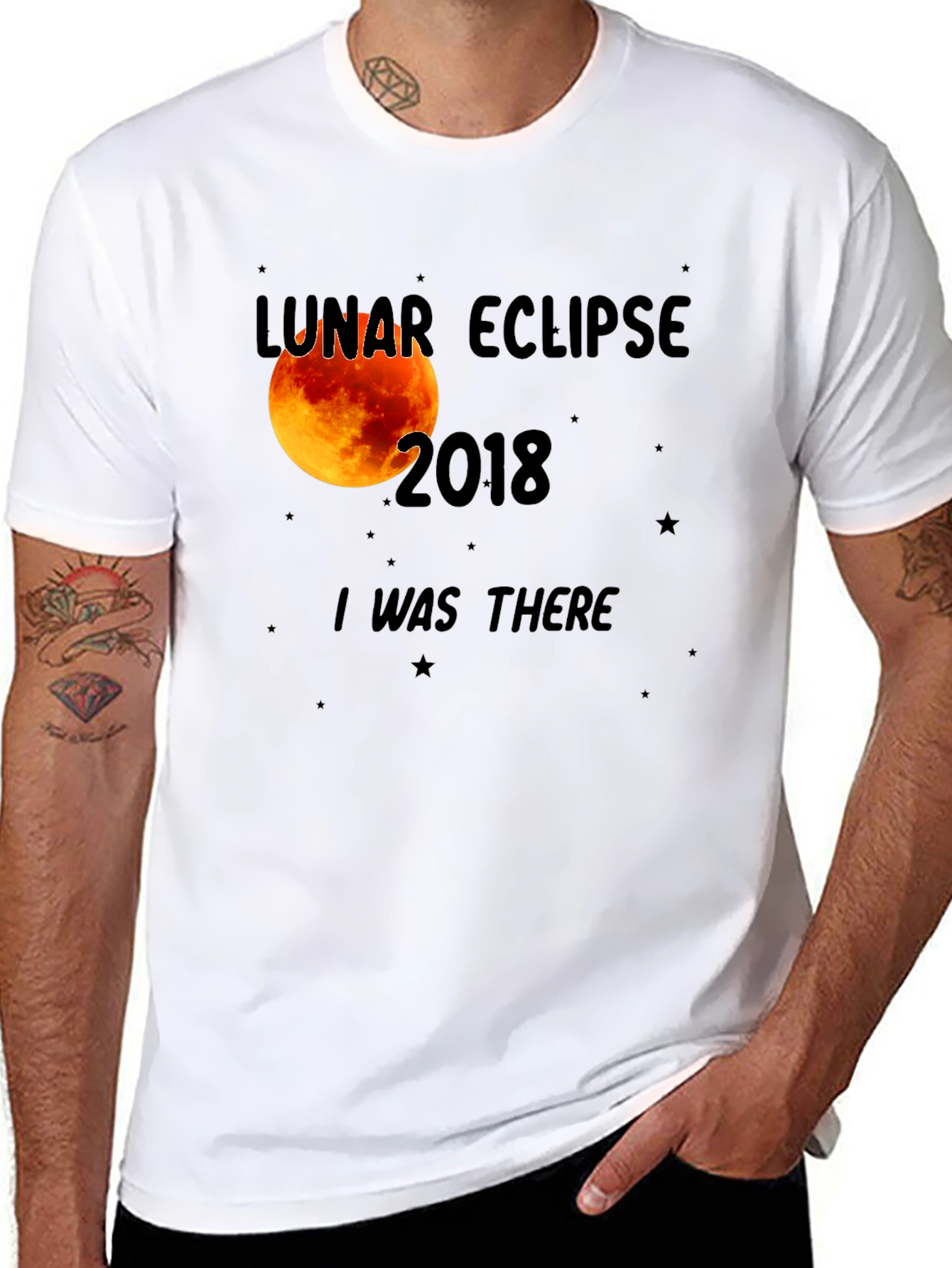 Lunar Eclipse 2018 T-Shirt - I Was There