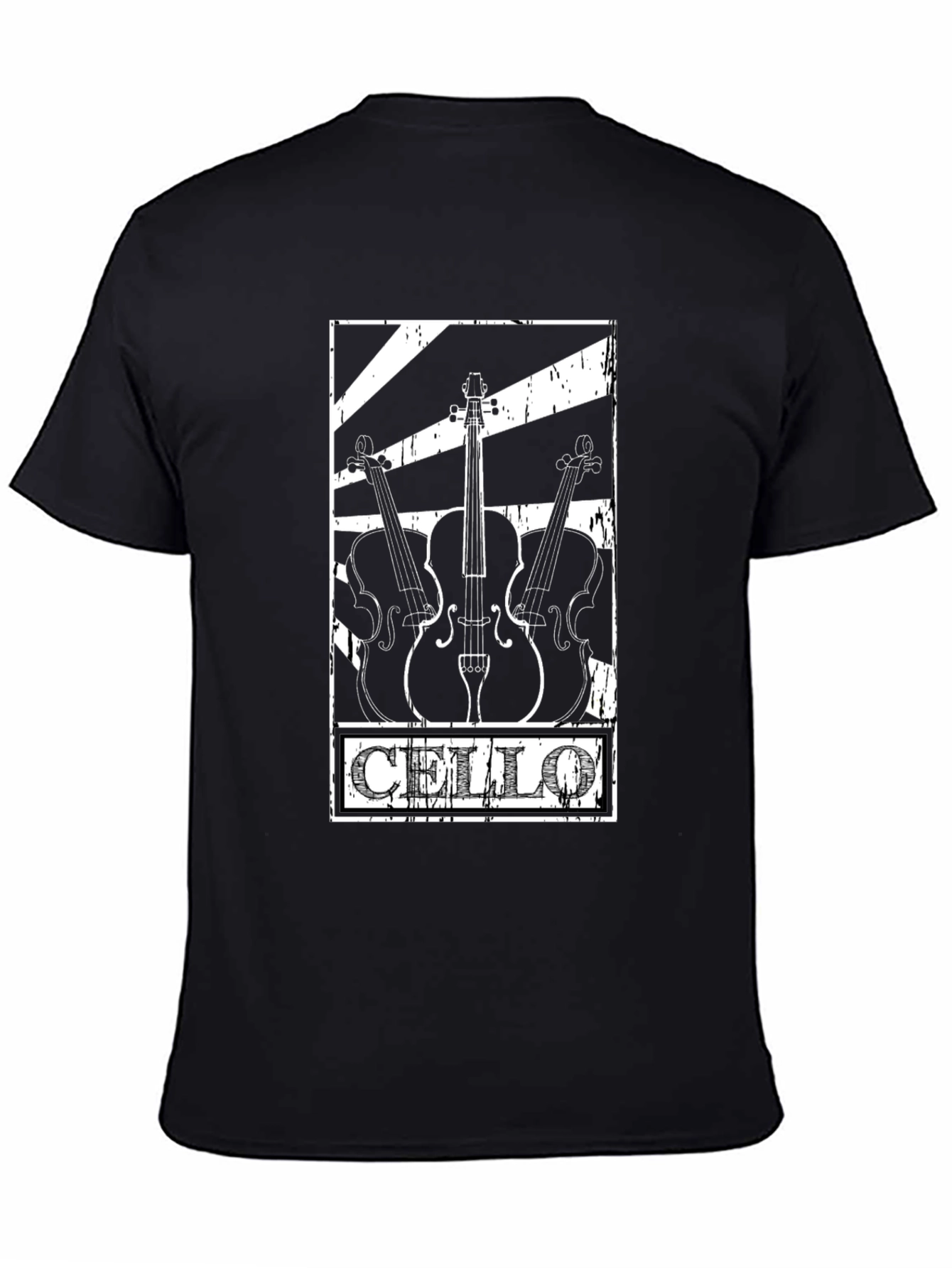 Cello Music T-Shirt - Musicians Graphic Tee