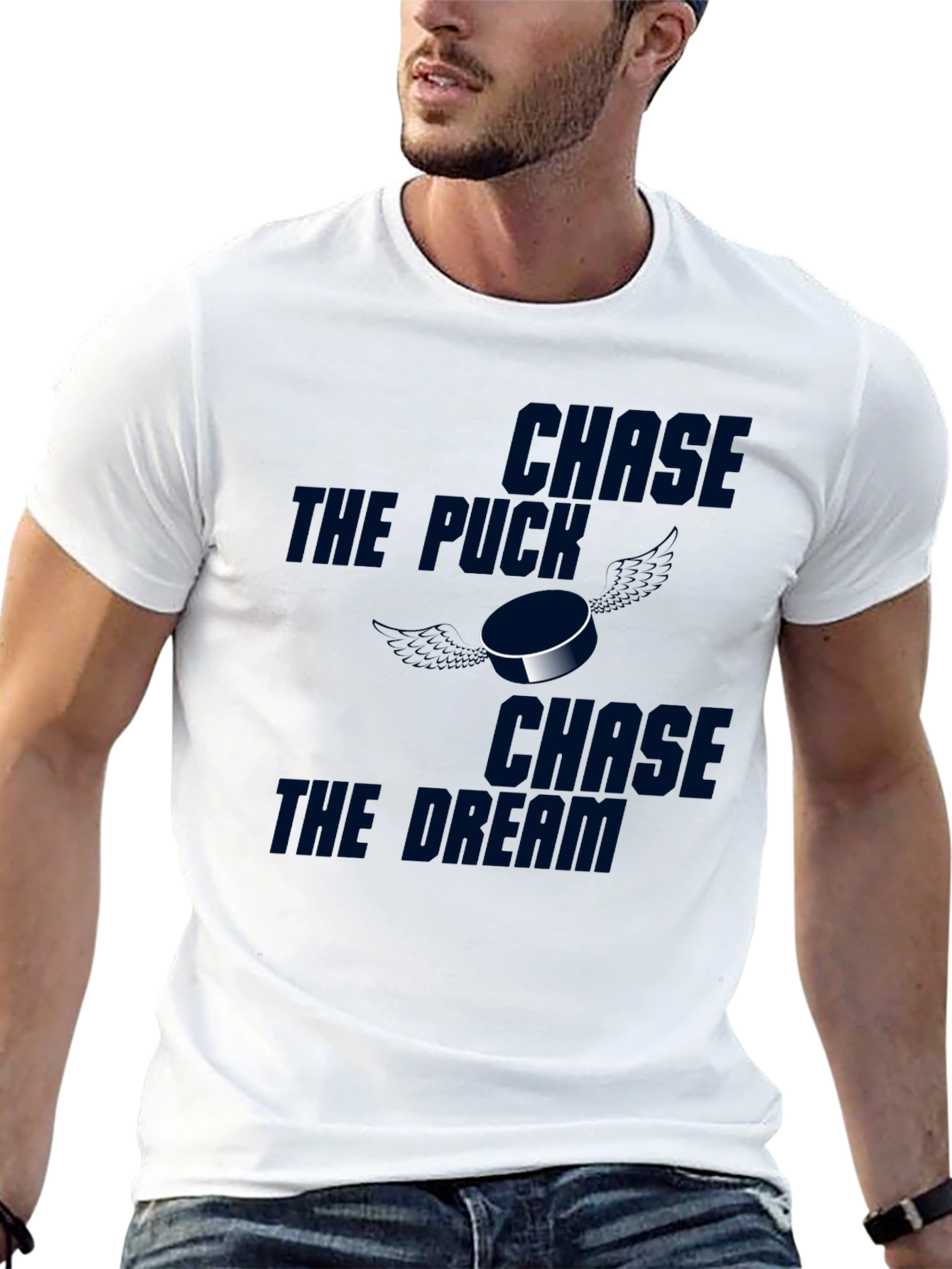 Chase the Puck T-Shirt - Hockey Dream Tee