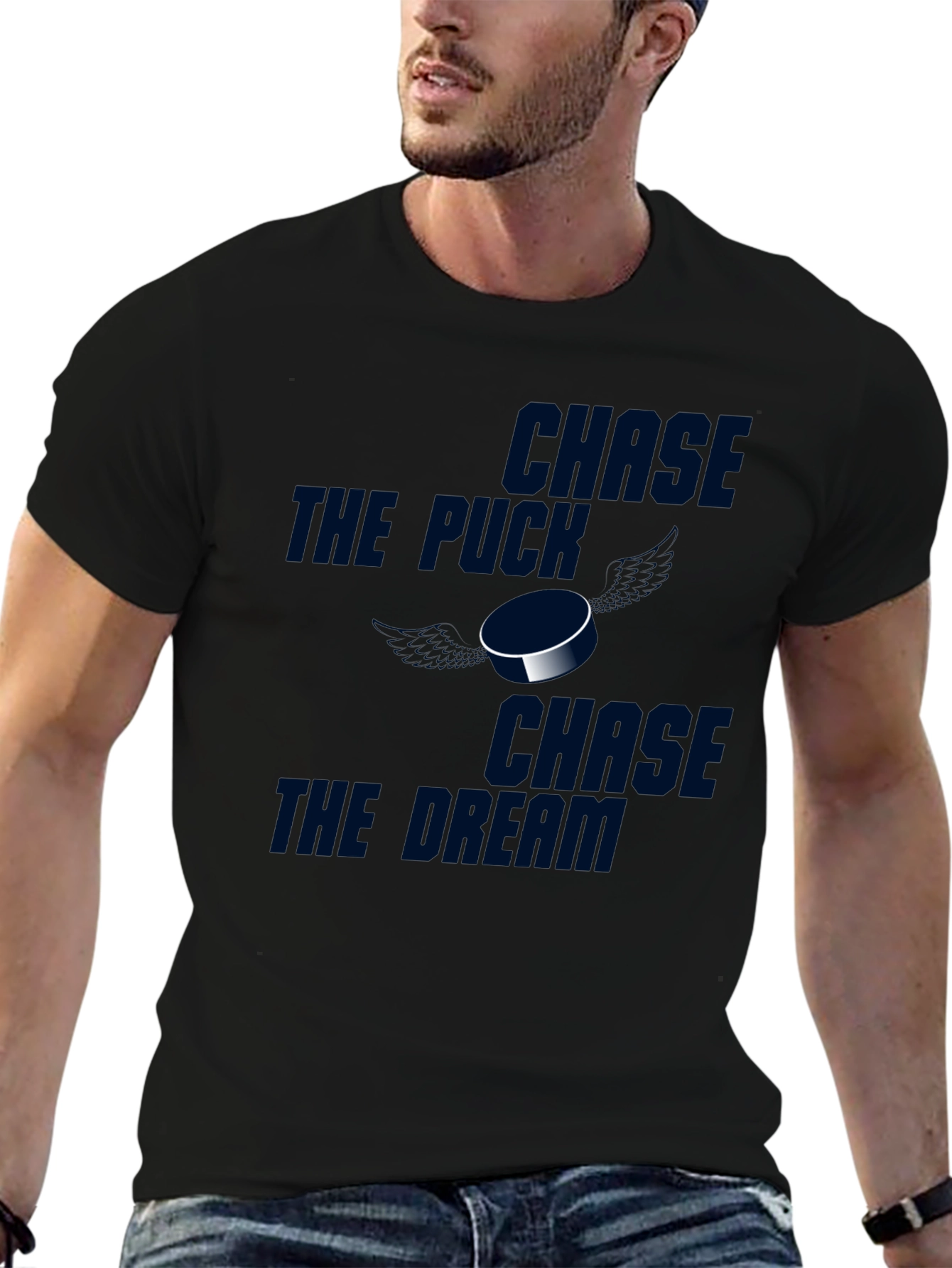 Chase the Puck T-Shirt - Hockey Dream Tee