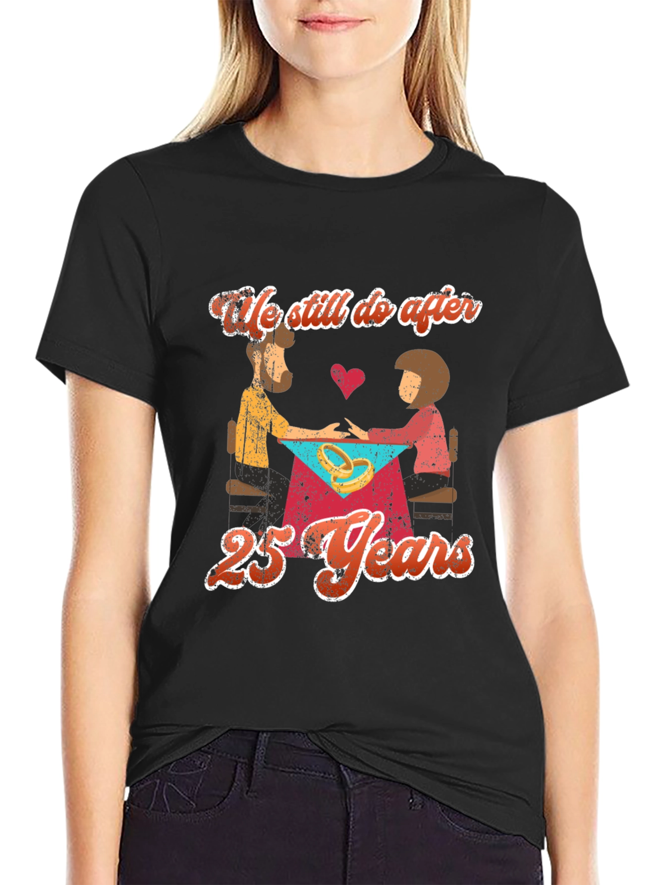 25th Anniversary Couple T-Shirt