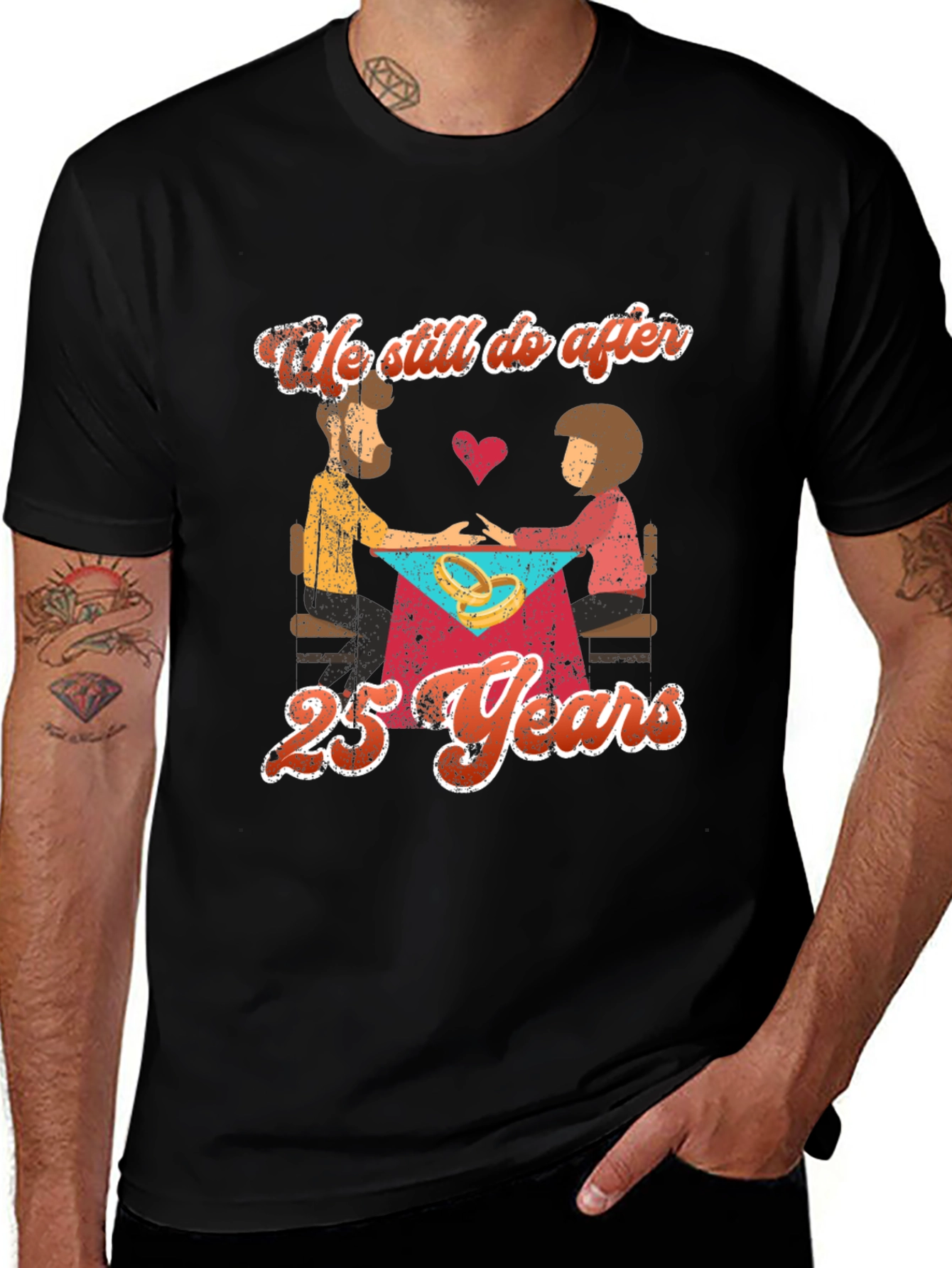 25th Anniversary Couple T-Shirt