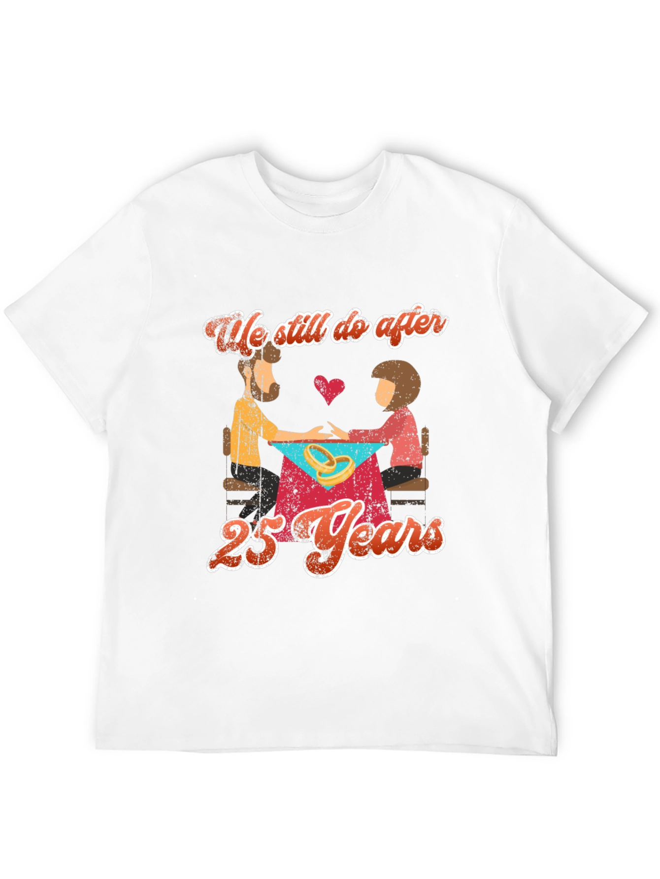 25th Anniversary Couple T-Shirt