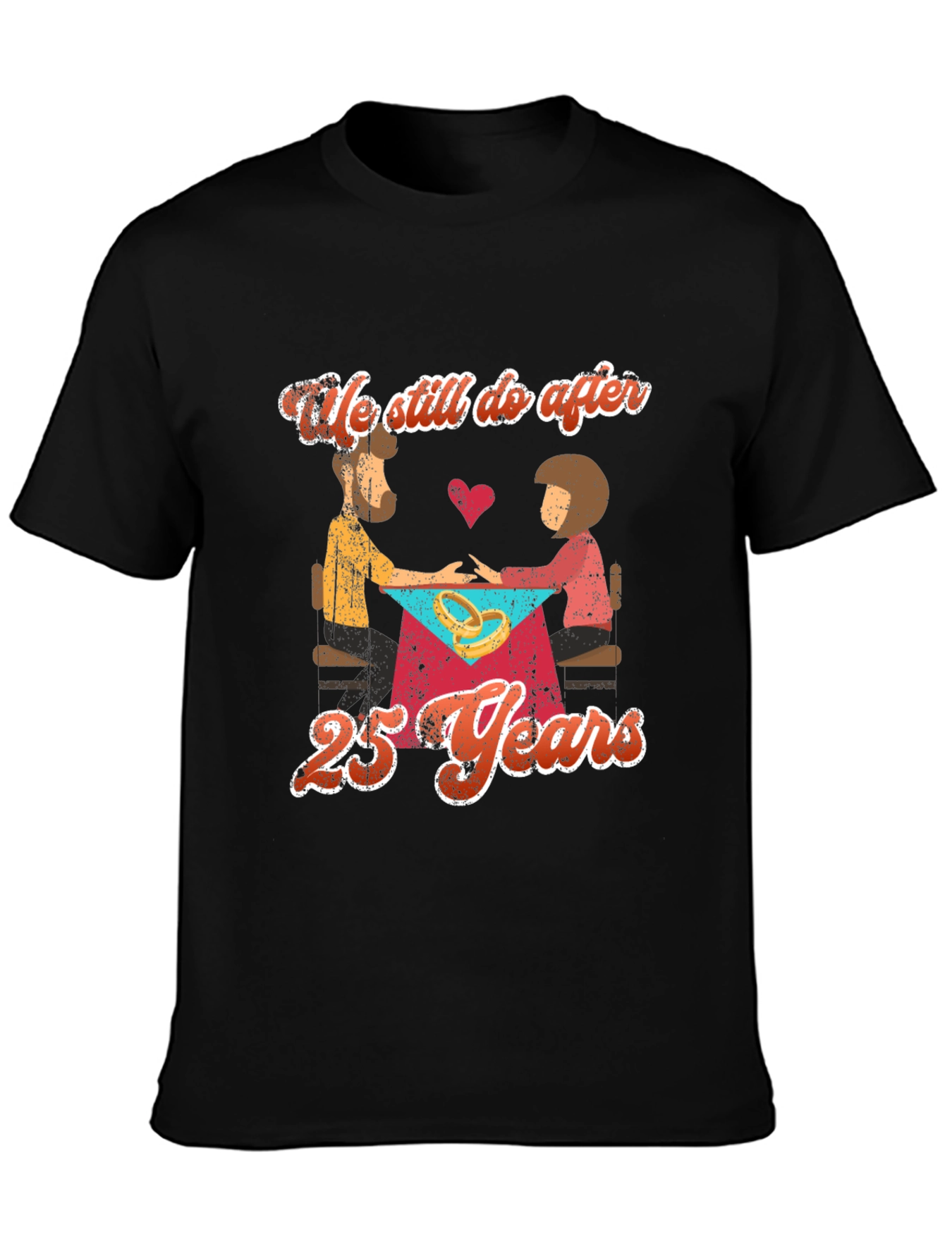 25th Anniversary Couple T-Shirt