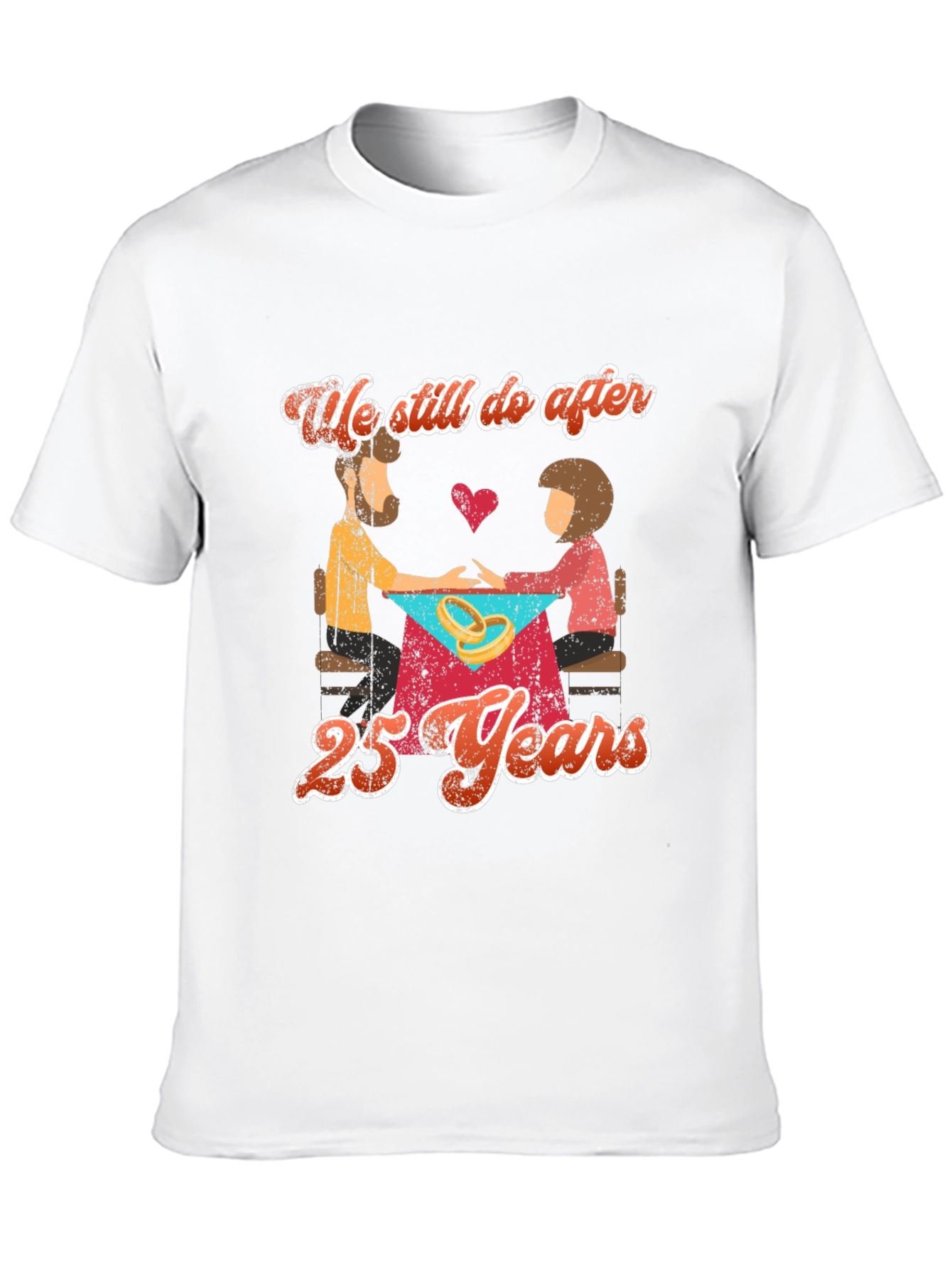 25th Anniversary Couple T-Shirt