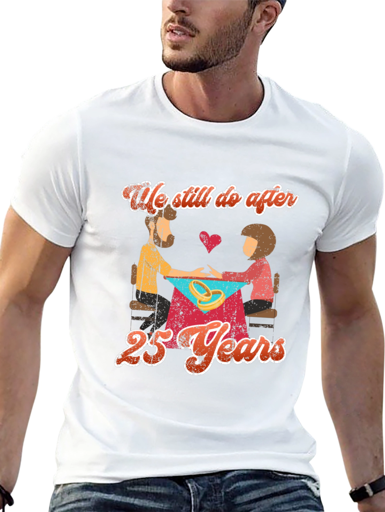 25th Anniversary Couple T-Shirt