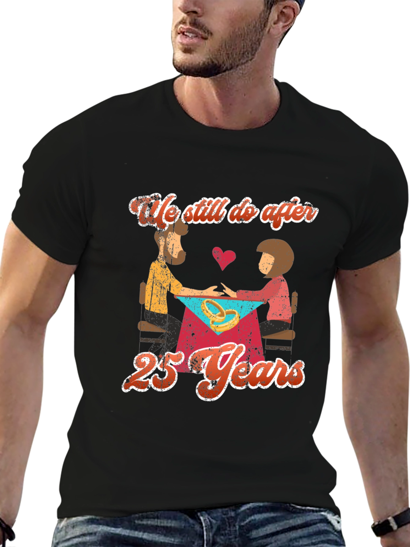25th Anniversary Couple T-Shirt