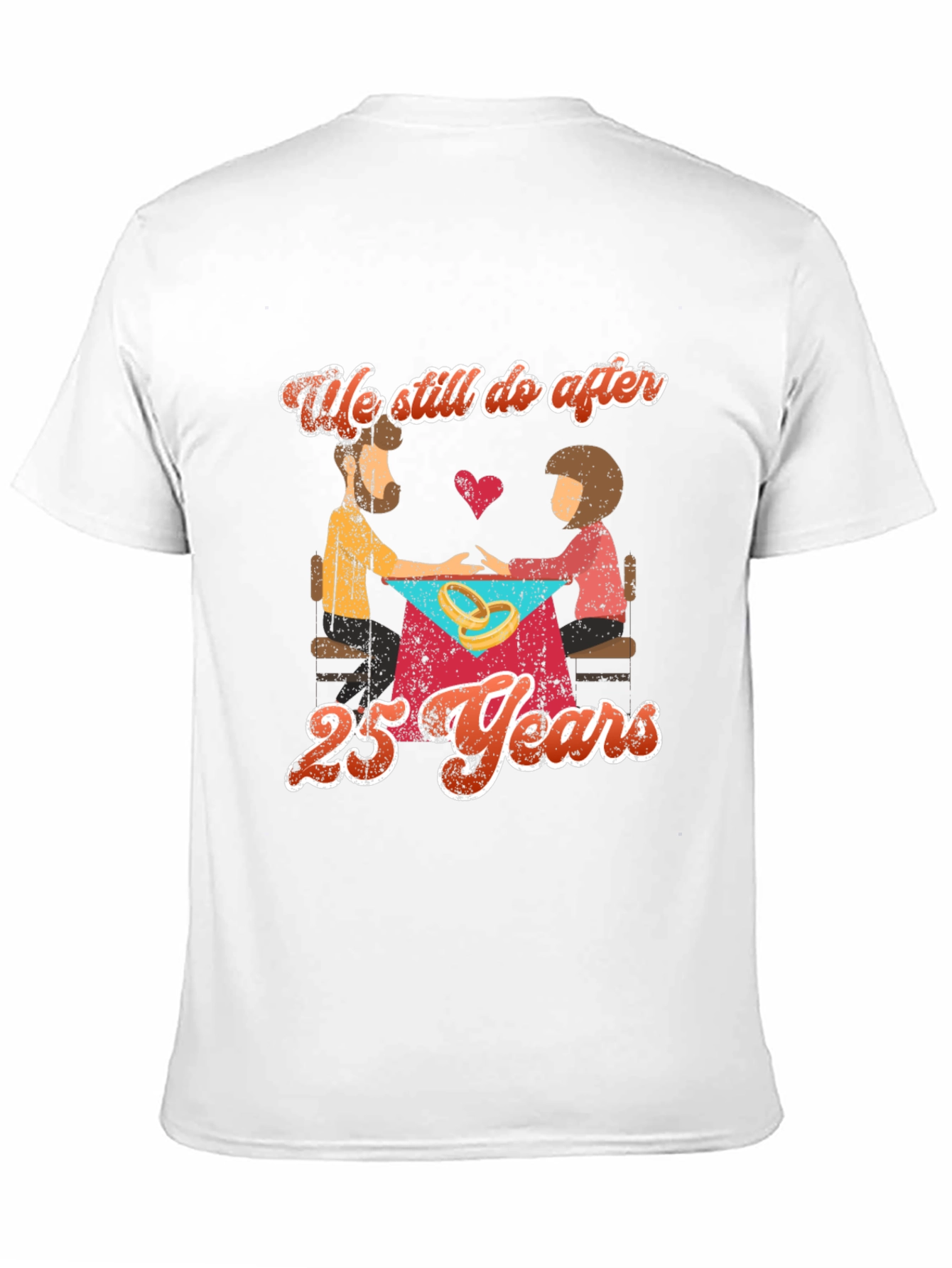 25th Anniversary Couple T-Shirt