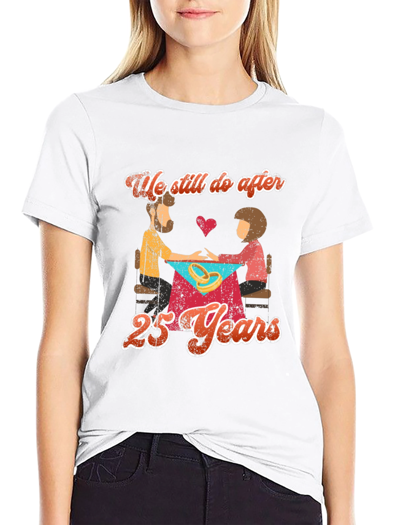 25th Anniversary Couple T-Shirt
