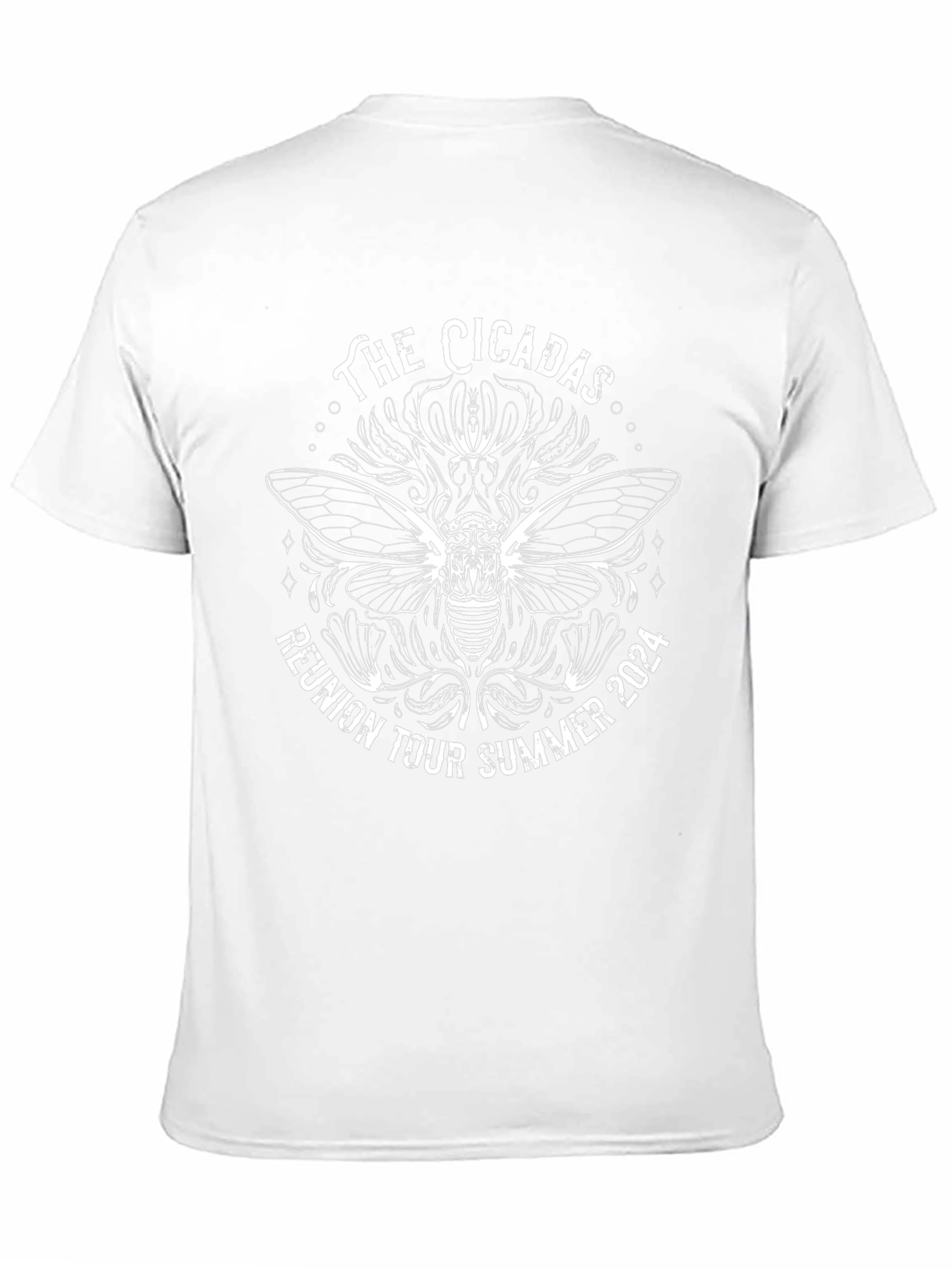 The Cicadas Reunion Tour Summer 2024 Black T-Shirt
