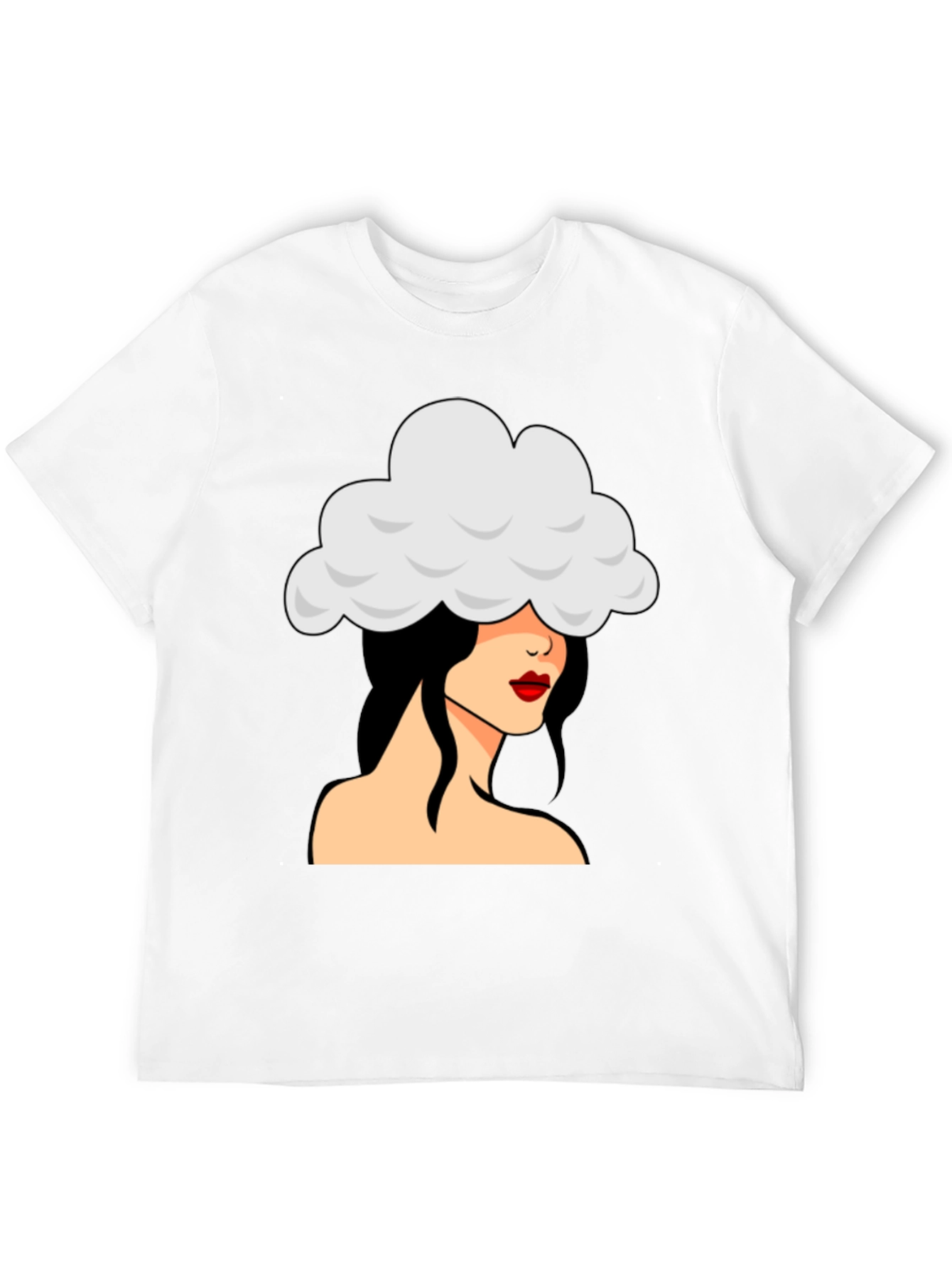 Cloud Head T-Shirt - Unique Graphic Tee