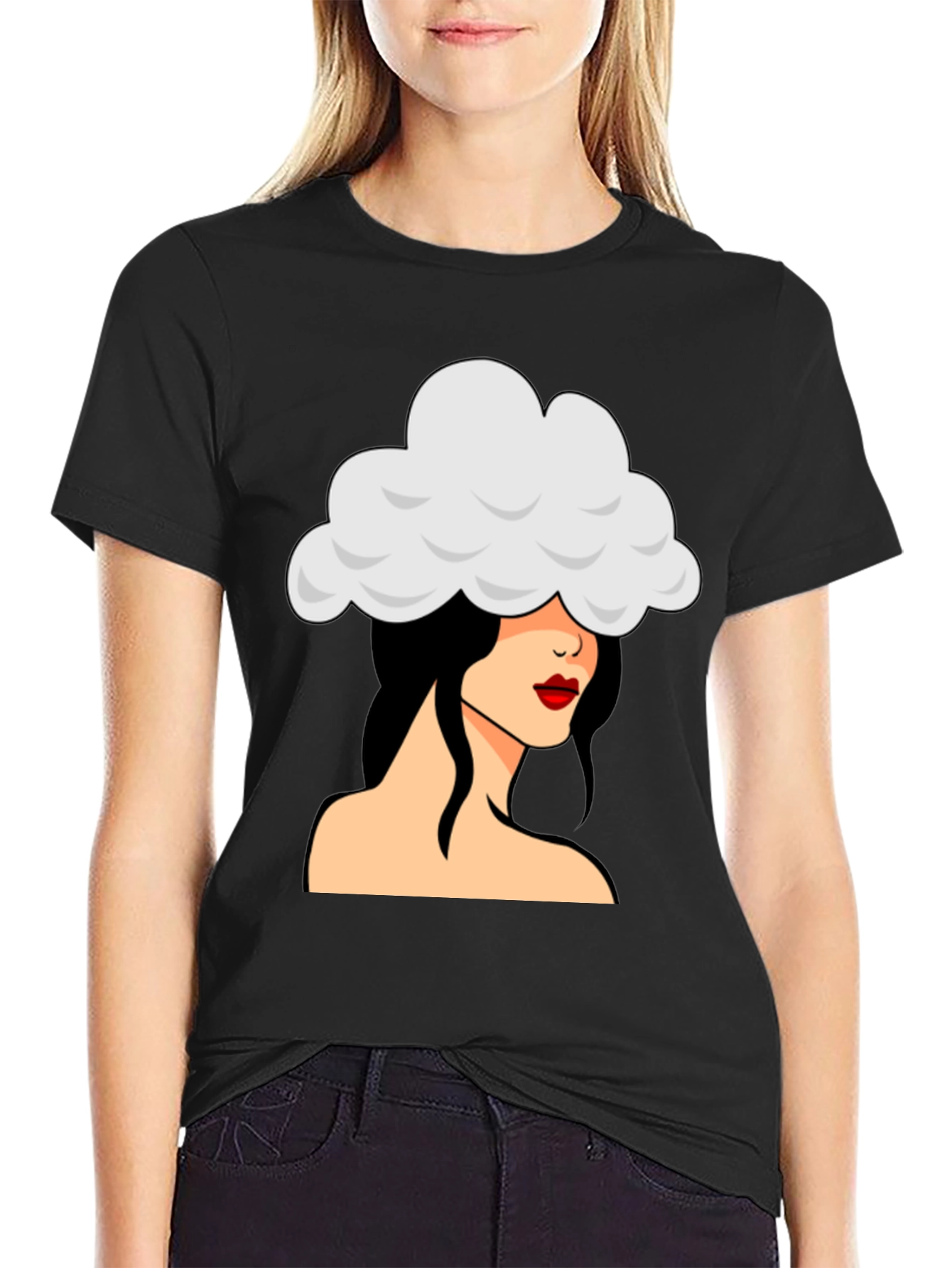 Cloud Head T-Shirt - Unique Graphic Tee