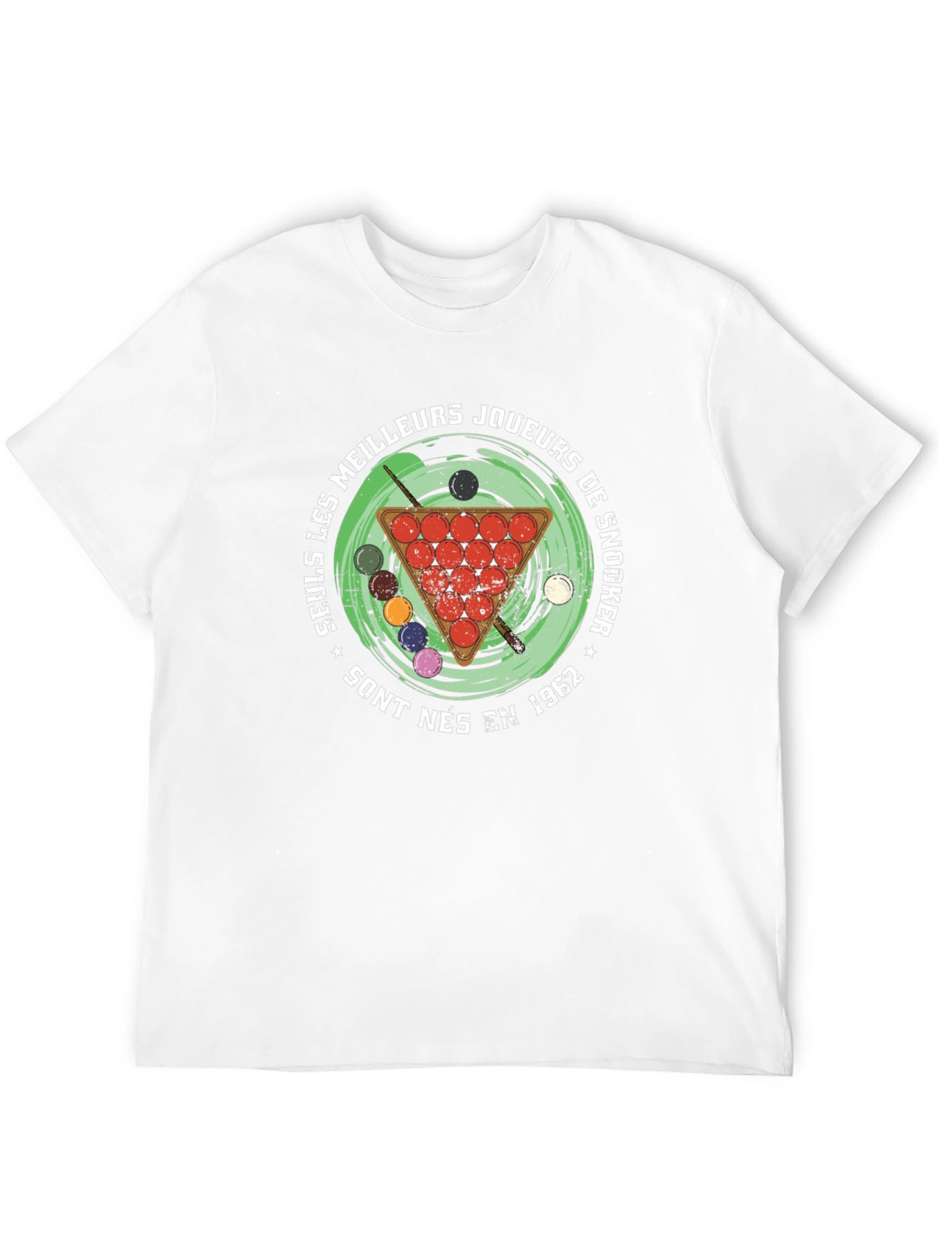 Snooker Player T-Shirt - Born in 1962