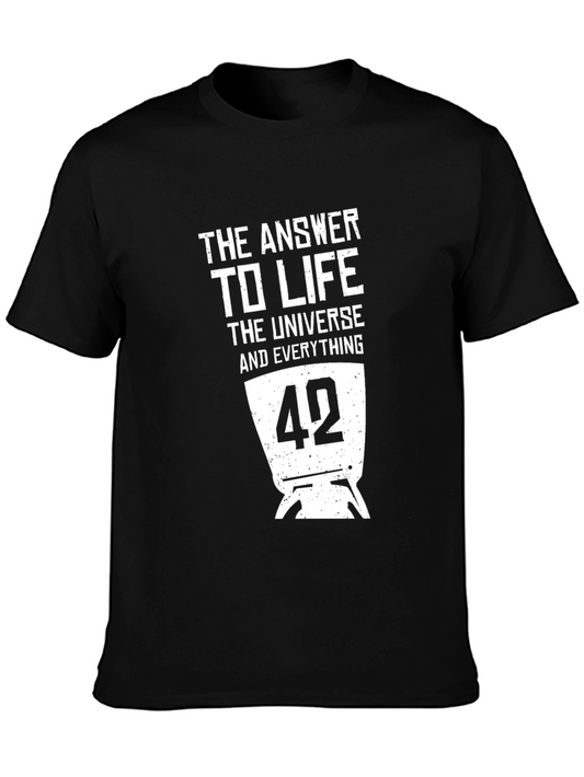 Answer to Life T-Shirt - 42 Design