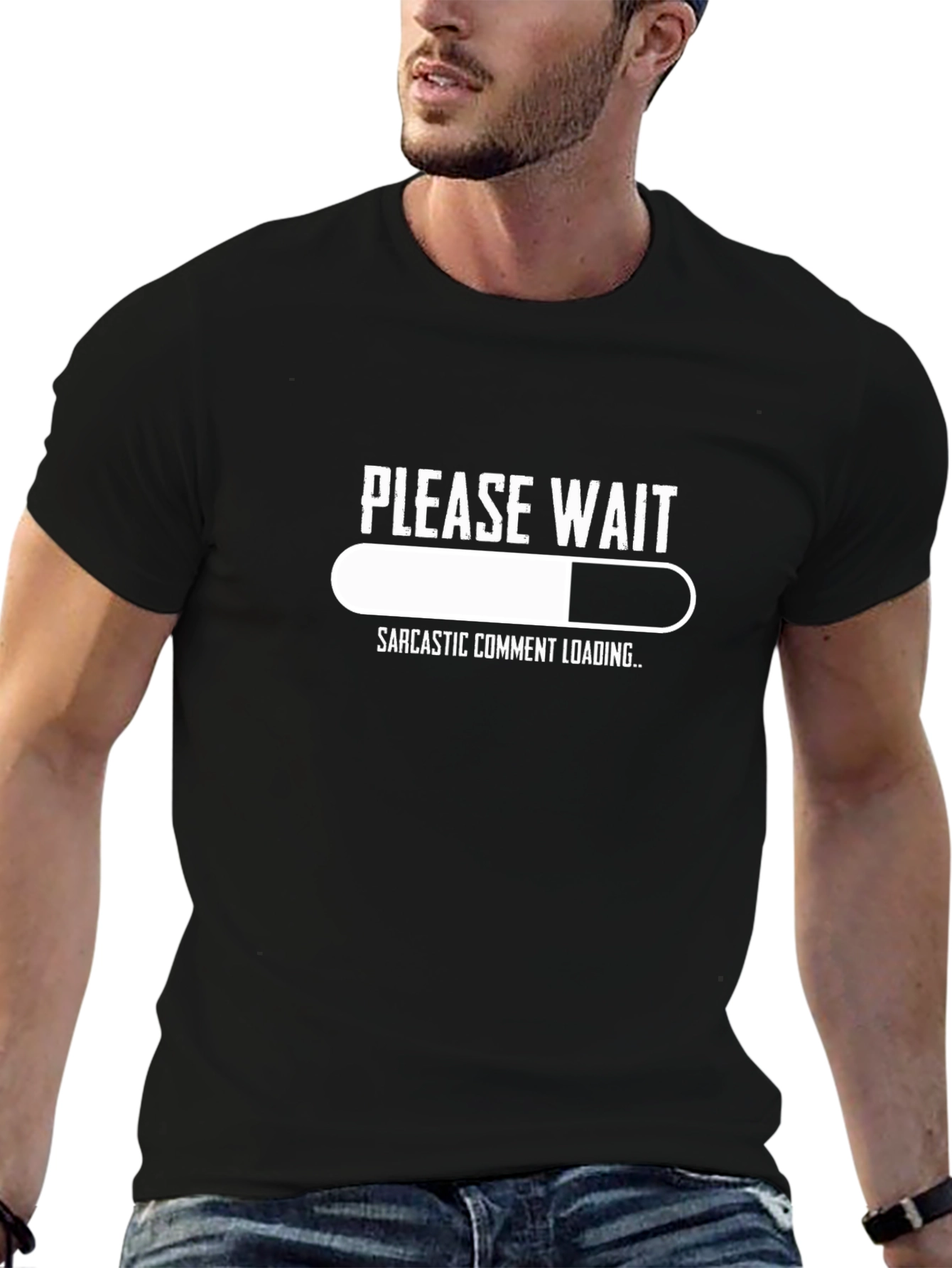 Sarcastic Comment Loading Graphic T-Shirt