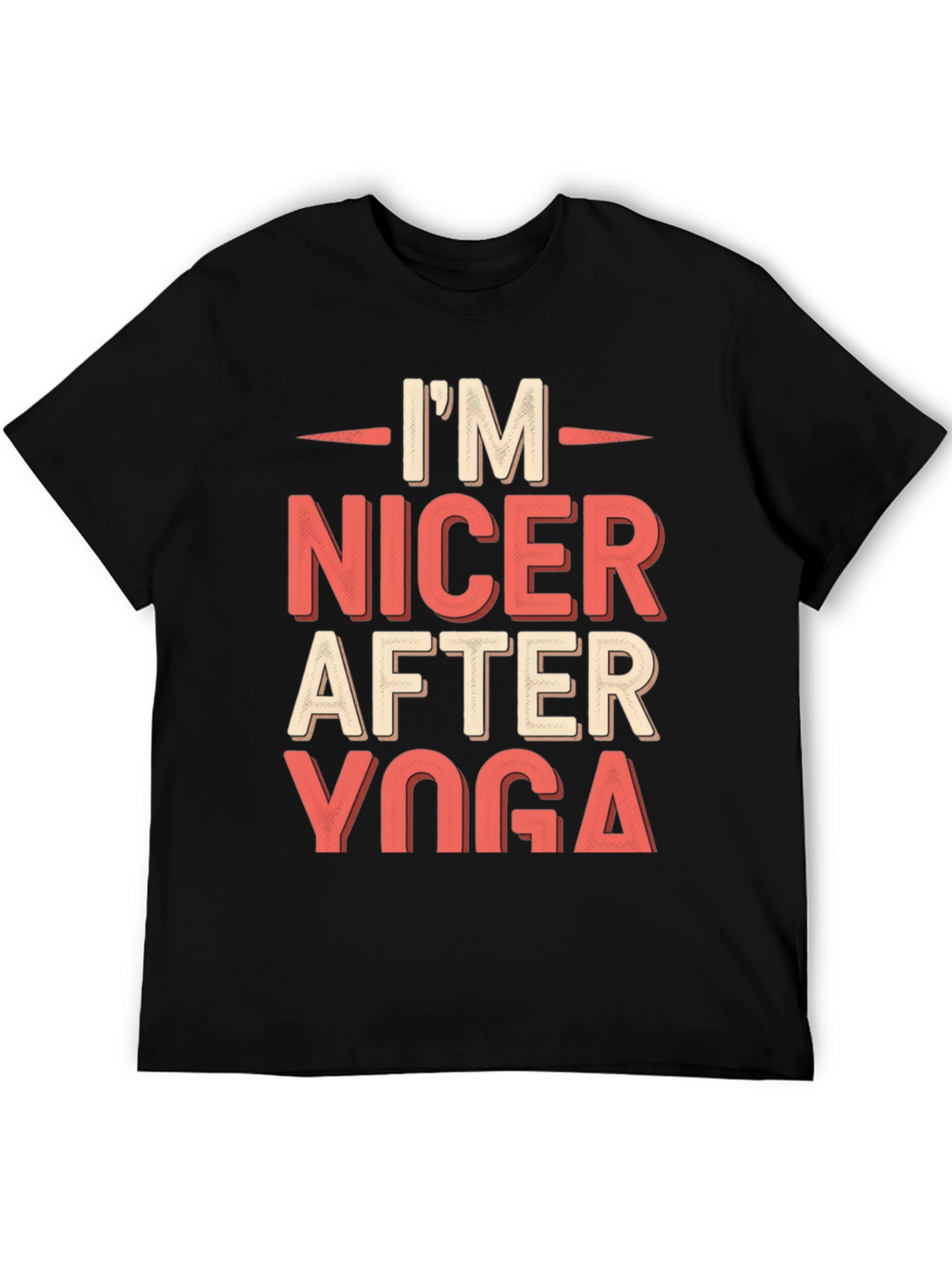 Im Nicer After Yoga Black T-Shirt