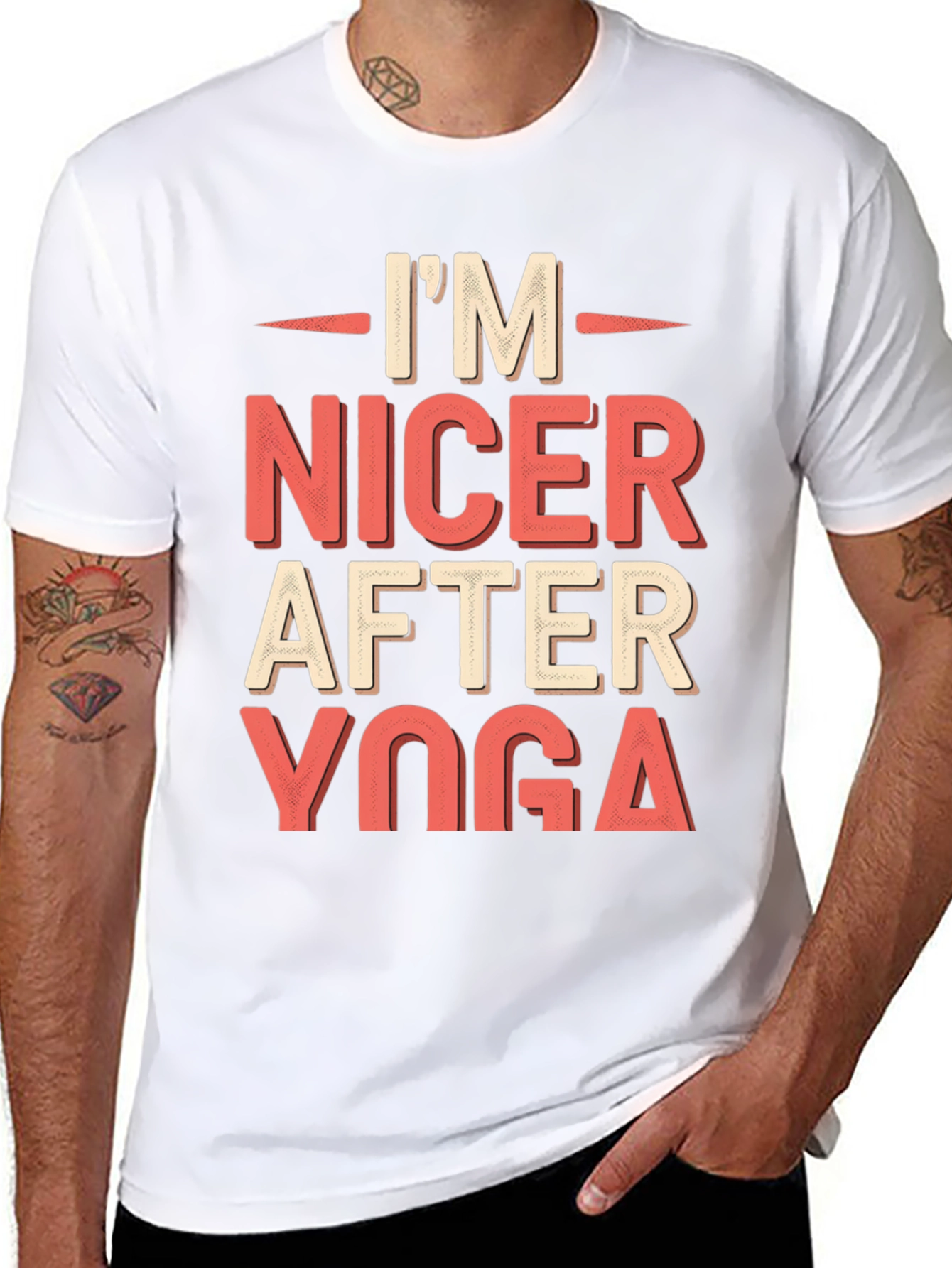 Im Nicer After Yoga Black T-Shirt