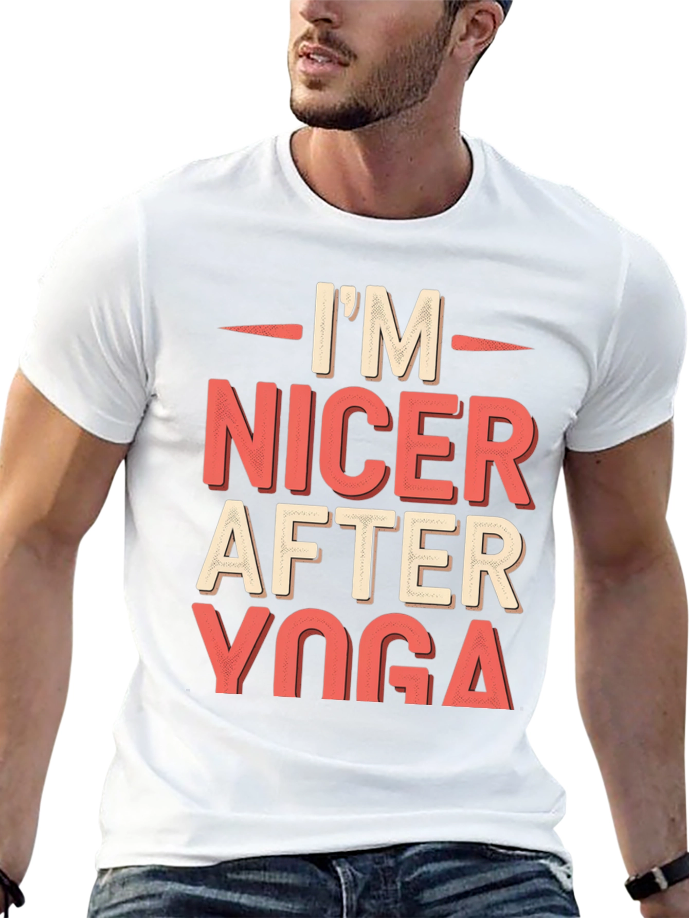Im Nicer After Yoga Black T-Shirt