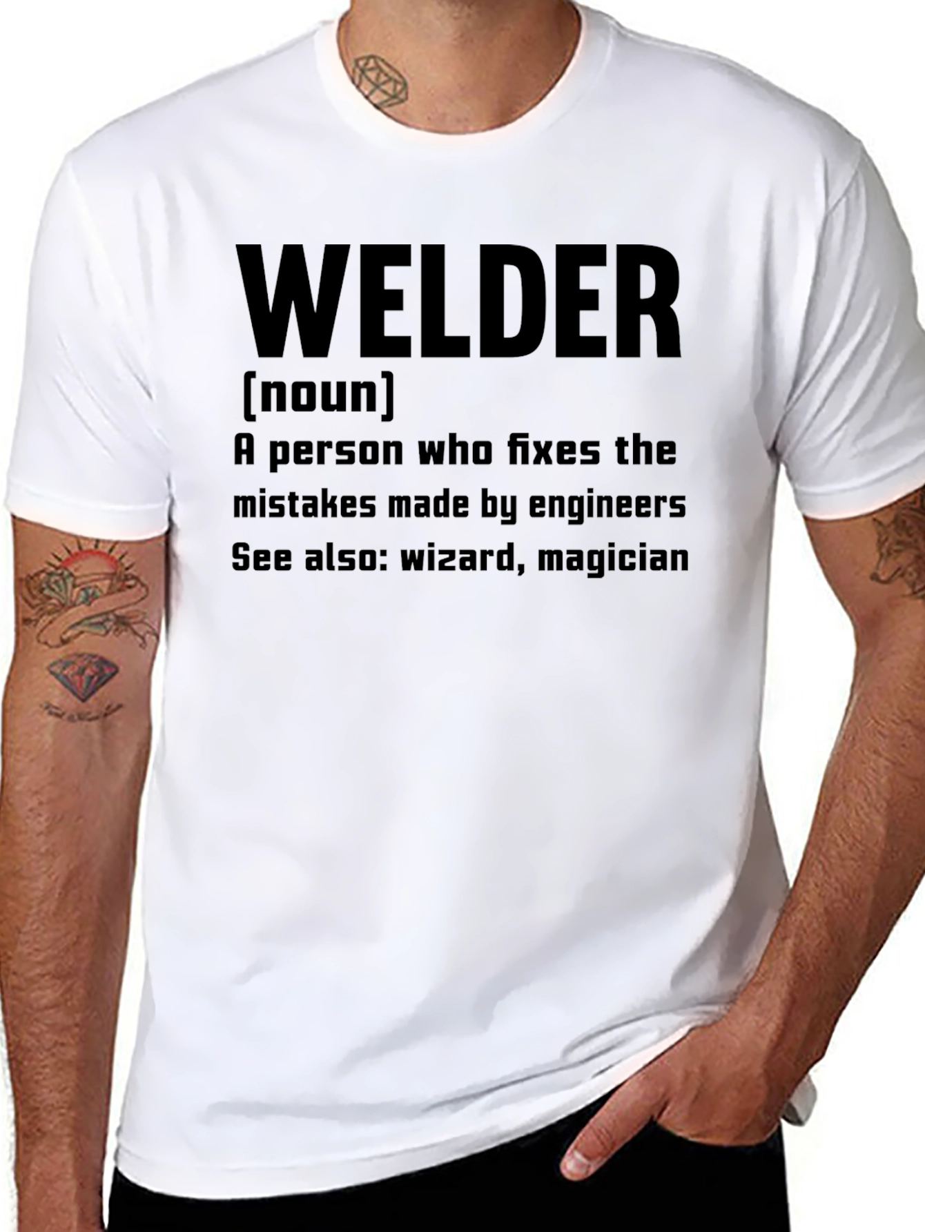 Welder Definition T-Shirt - Funny Gift for Welders