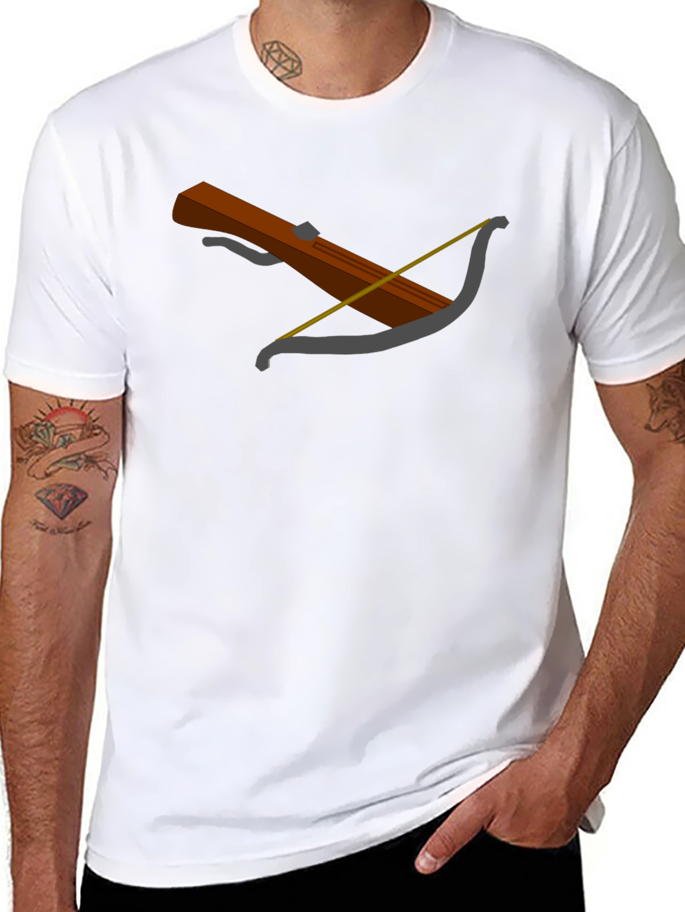 Crossbow Graphic Tee - Archery Fan T-Shirt