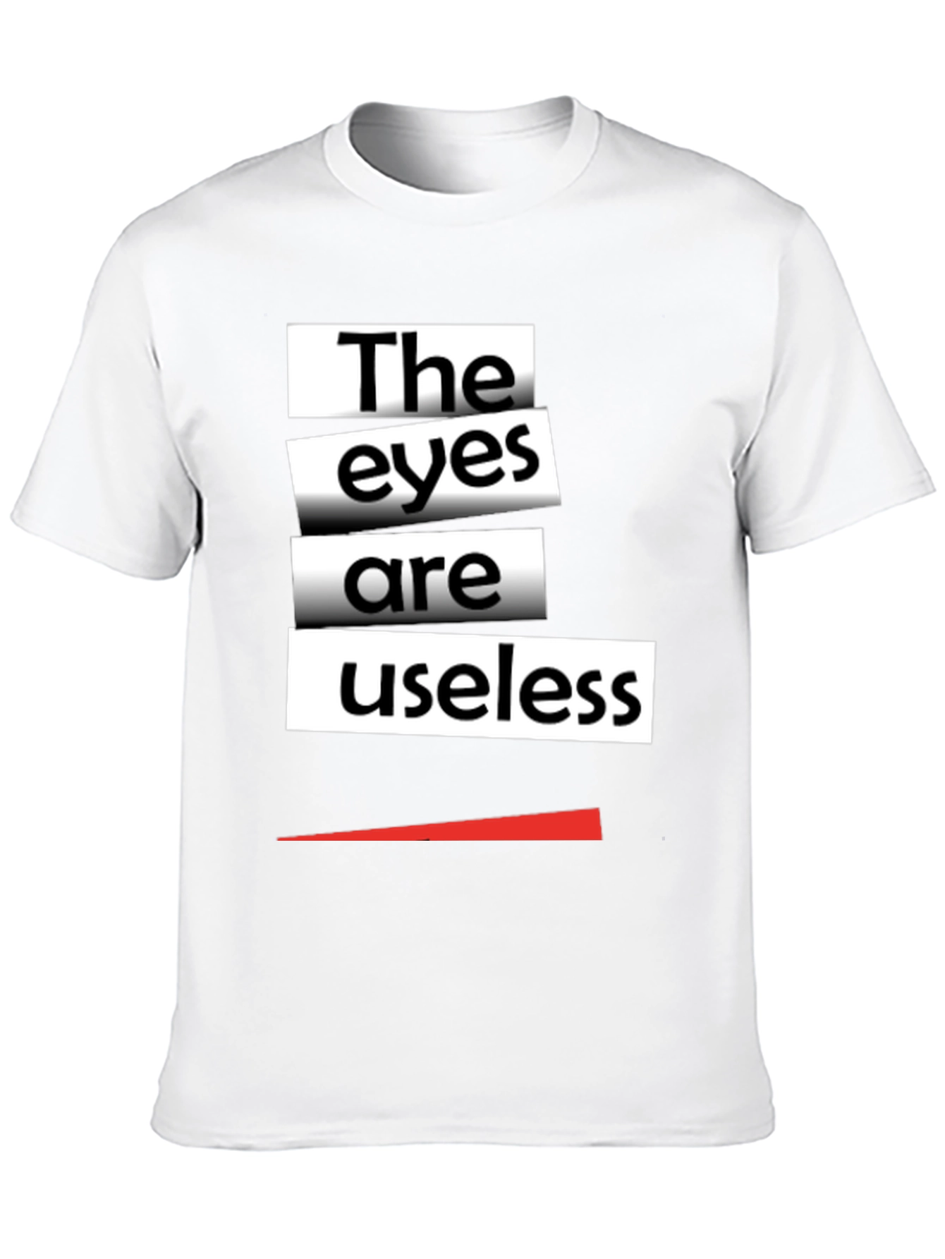 The Eyes Are Useless Graphic Tee - Black