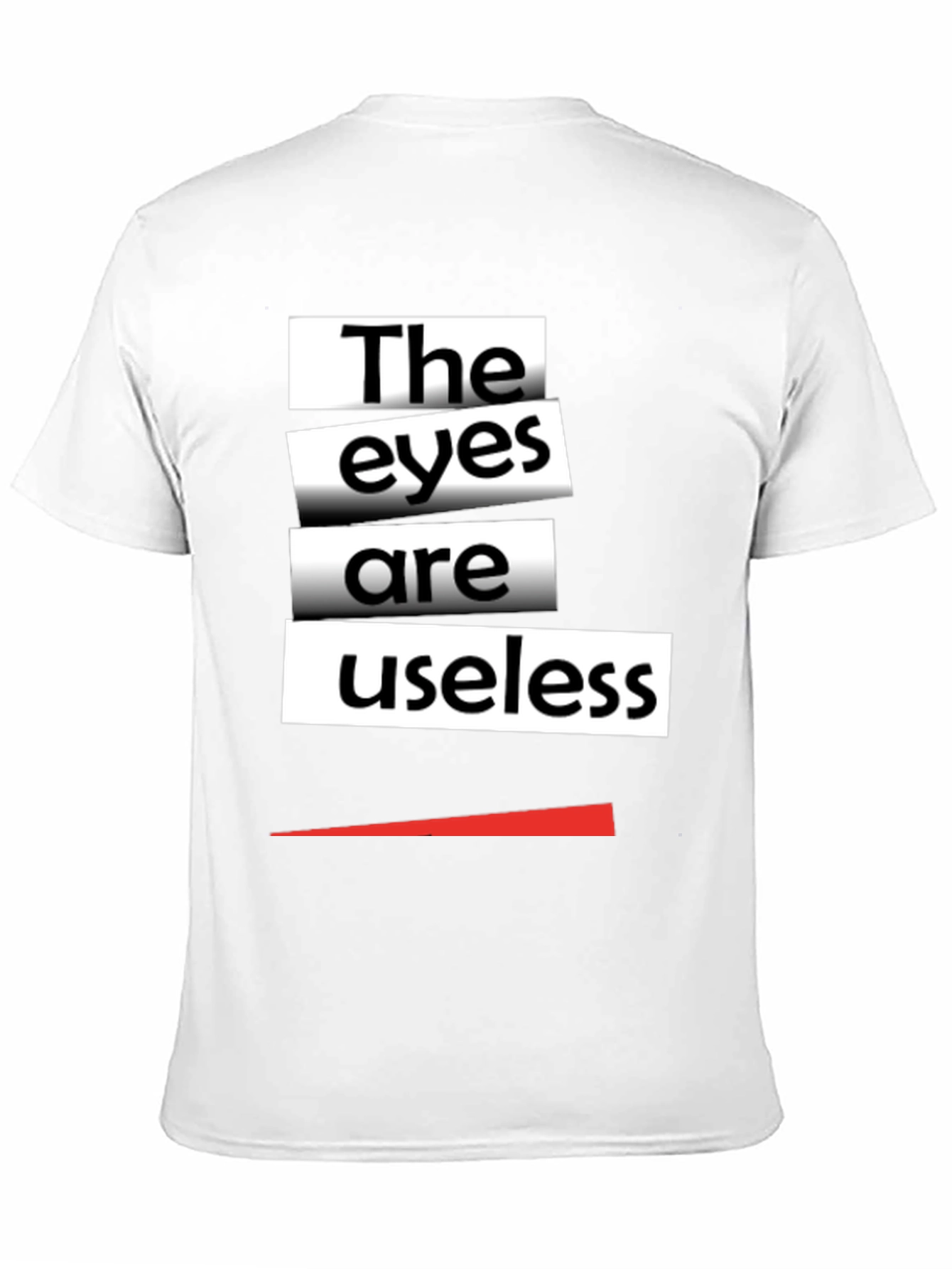 The Eyes Are Useless Graphic Tee - Black