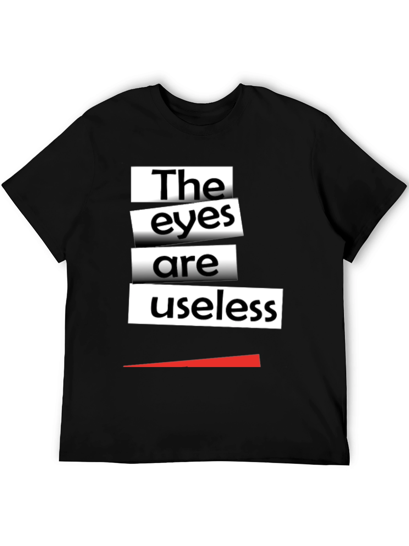 The Eyes Are Useless Graphic Tee - Black