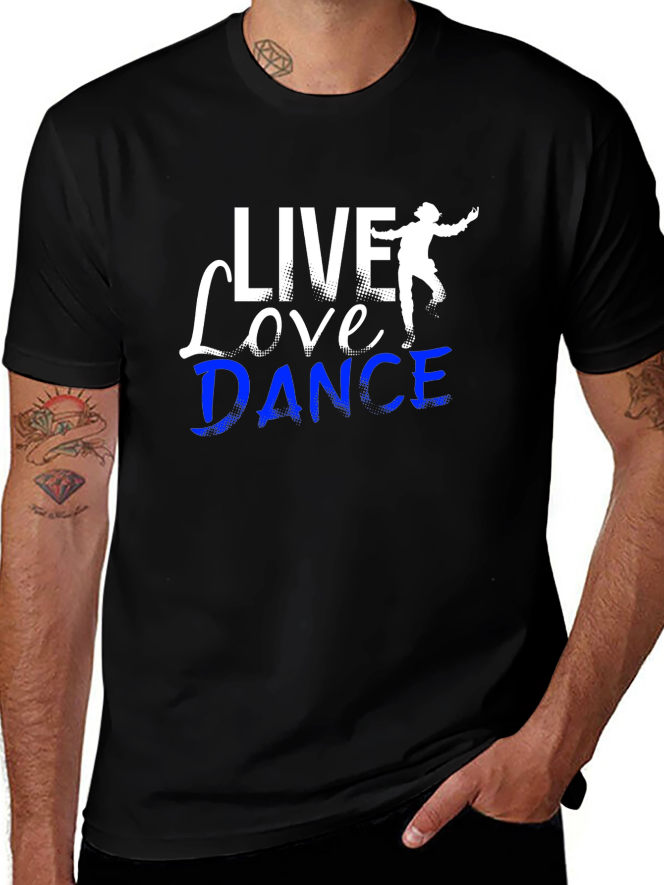Live Love Dance Graphic T-Shirt