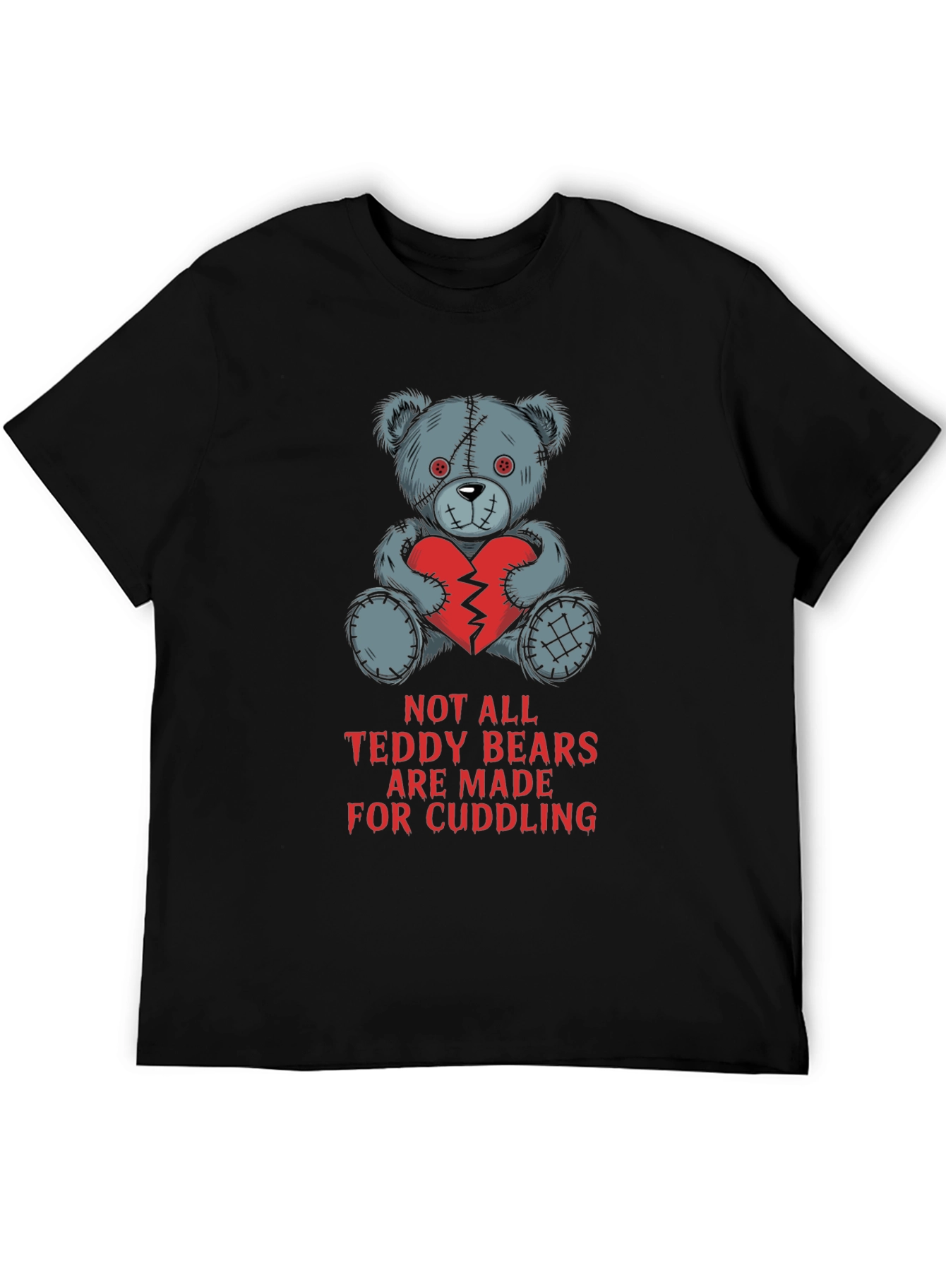Edgy Teddy Bear T-Shirt - Not for Cuddling