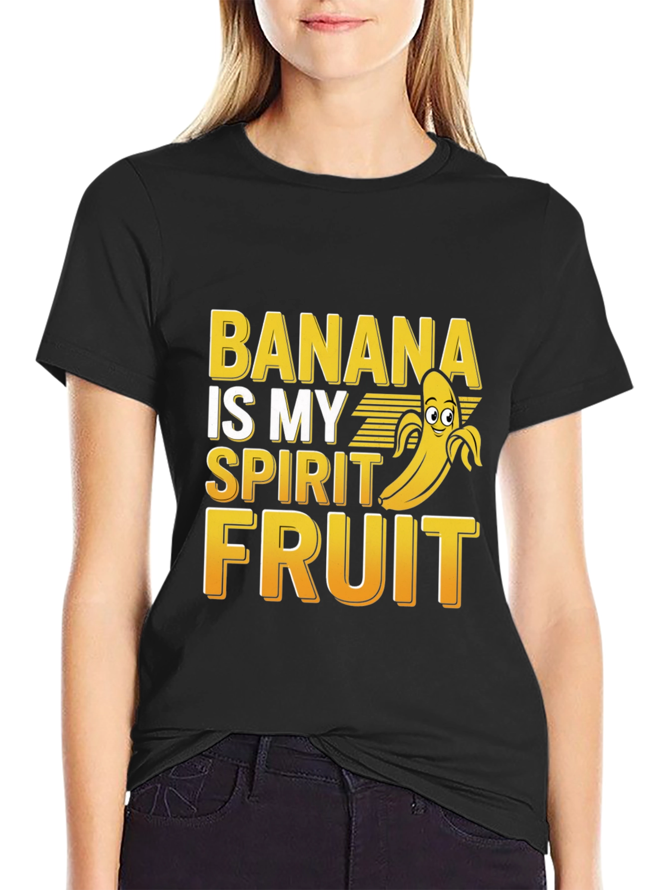 Banana is My Spirit Fruit Graphic Tee