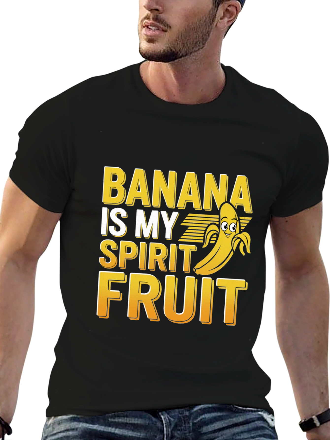 Banana is My Spirit Fruit Graphic Tee